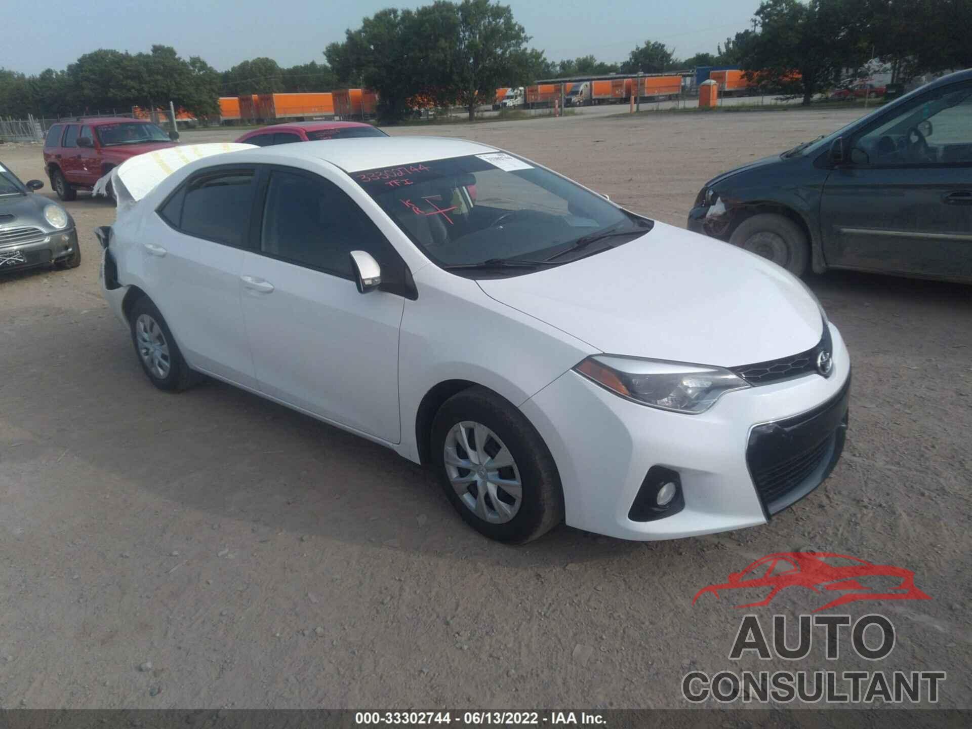TOYOTA COROLLA 2016 - 2T1BURHE7GC564875