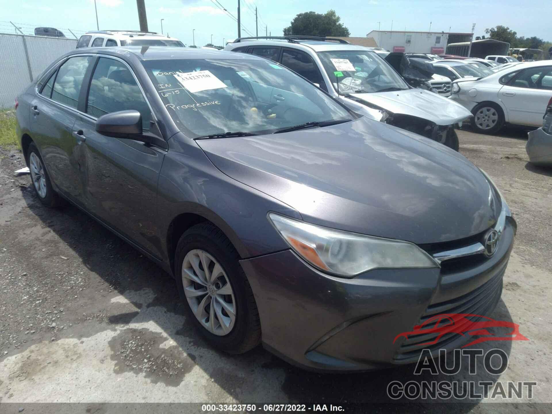 TOYOTA CAMRY 2016 - 4T4BF1FK9GR524967