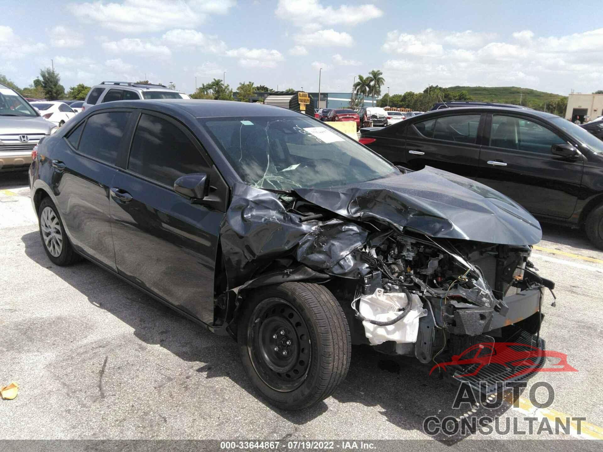 TOYOTA COROLLA 2019 - 2T1BURHE6KC143982