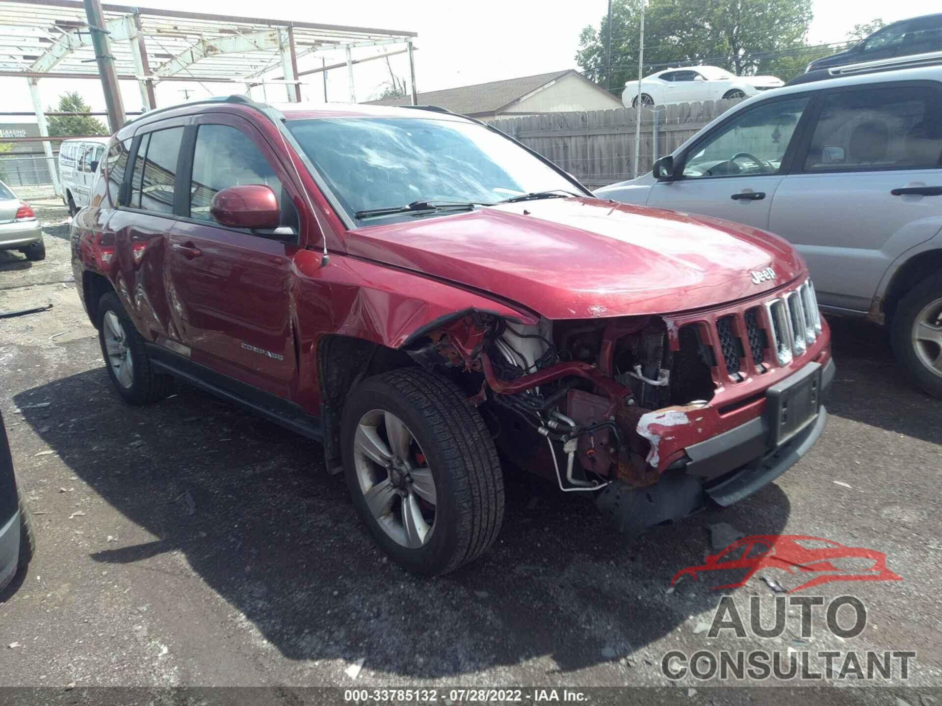 JEEP COMPASS 2016 - 1C4NJDEBXGD573592