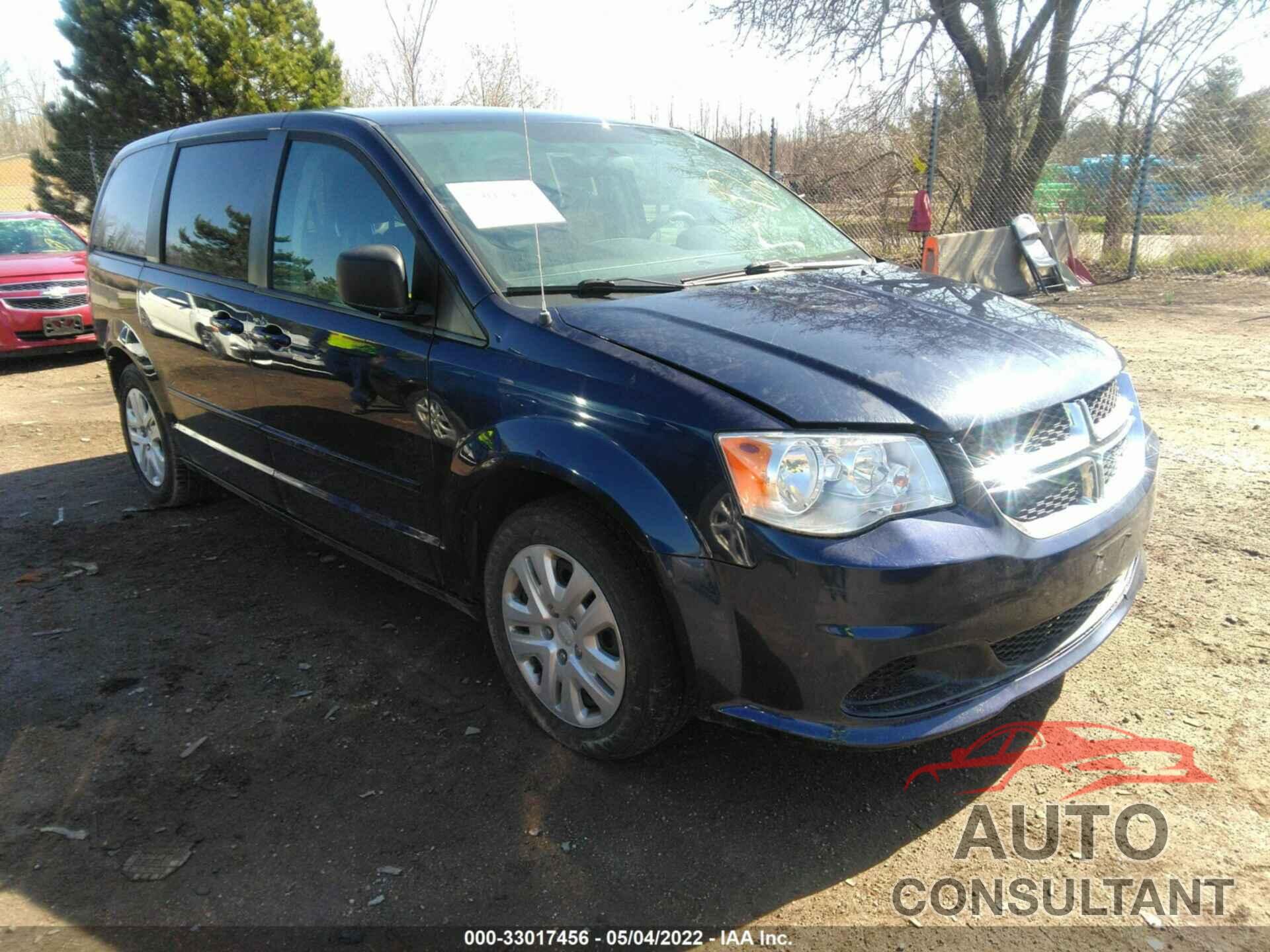 DODGE GRAND CARAVAN 2017 - 2C4RDGBGXHR702214