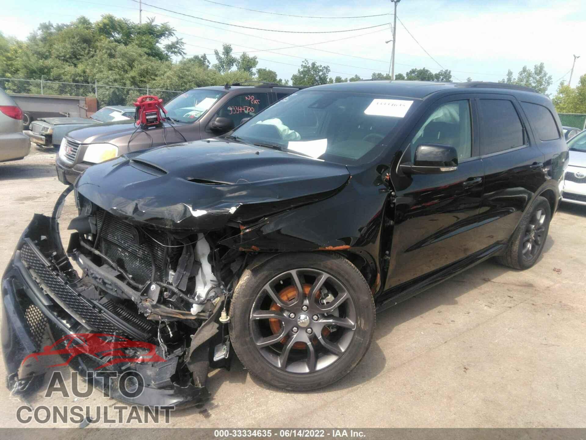 DODGE DURANGO 2018 - 1C4SDJCTXJC314814
