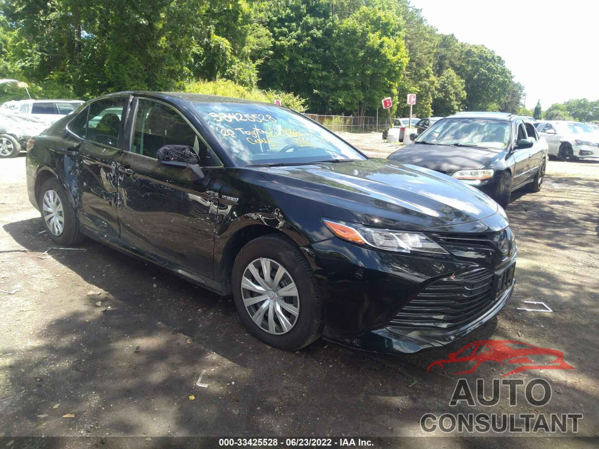 TOYOTA CAMRY 2020 - 4T1C31AK4LU019248