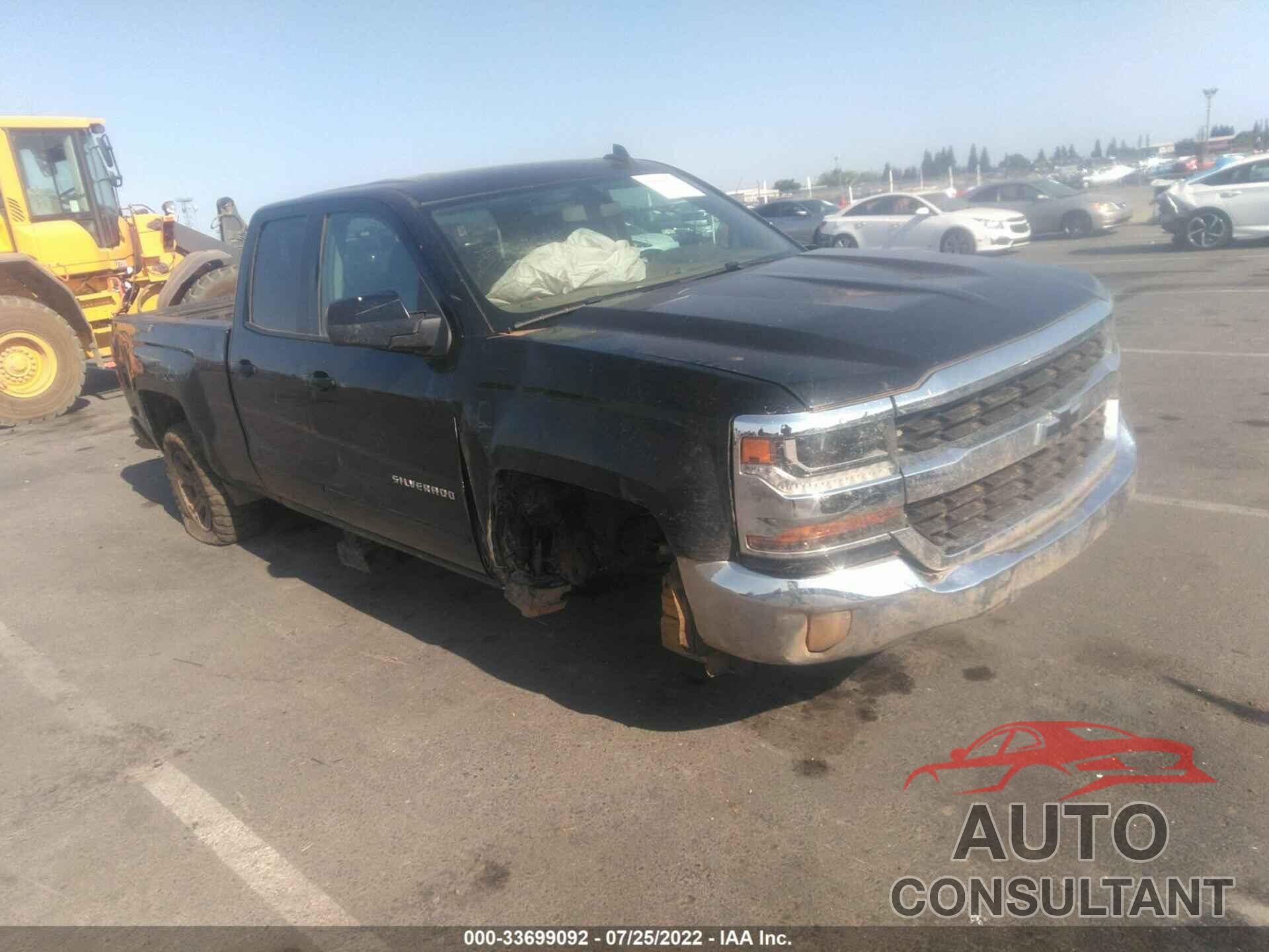 CHEVROLET SILVERADO 1500 2016 - 1GCRCREC8GZ135500