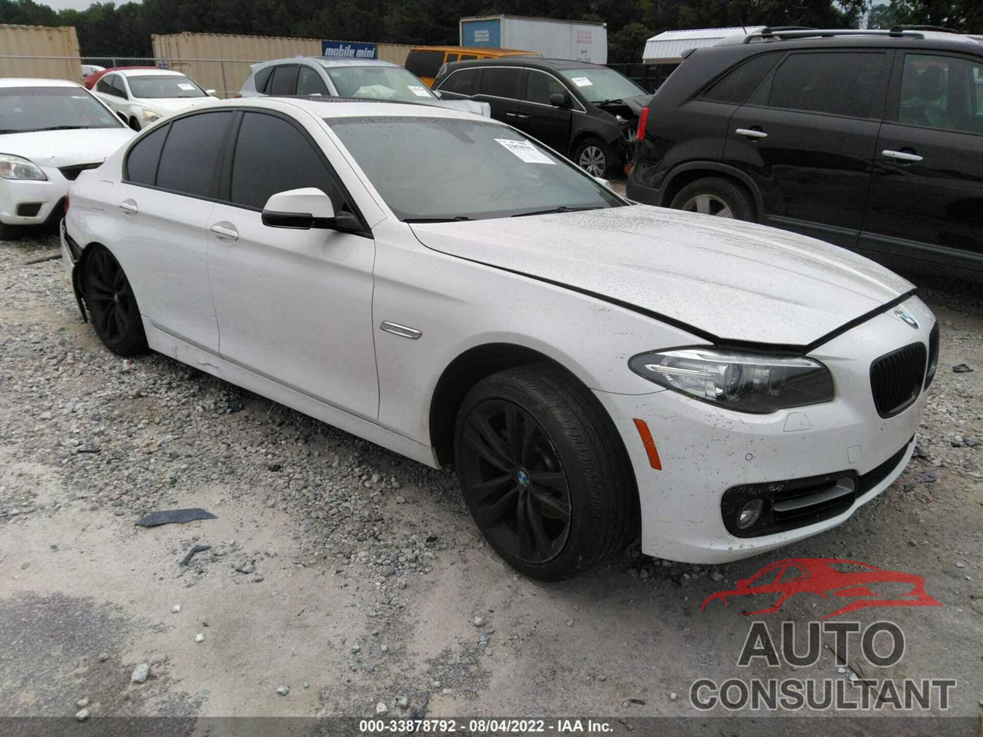 BMW 5 SERIES 2016 - WBA5A5C59GD528126