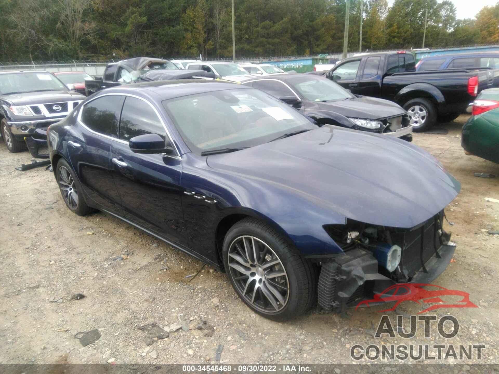 MASERATI GHIBLI 2017 - ZAM57RSA4H1238222