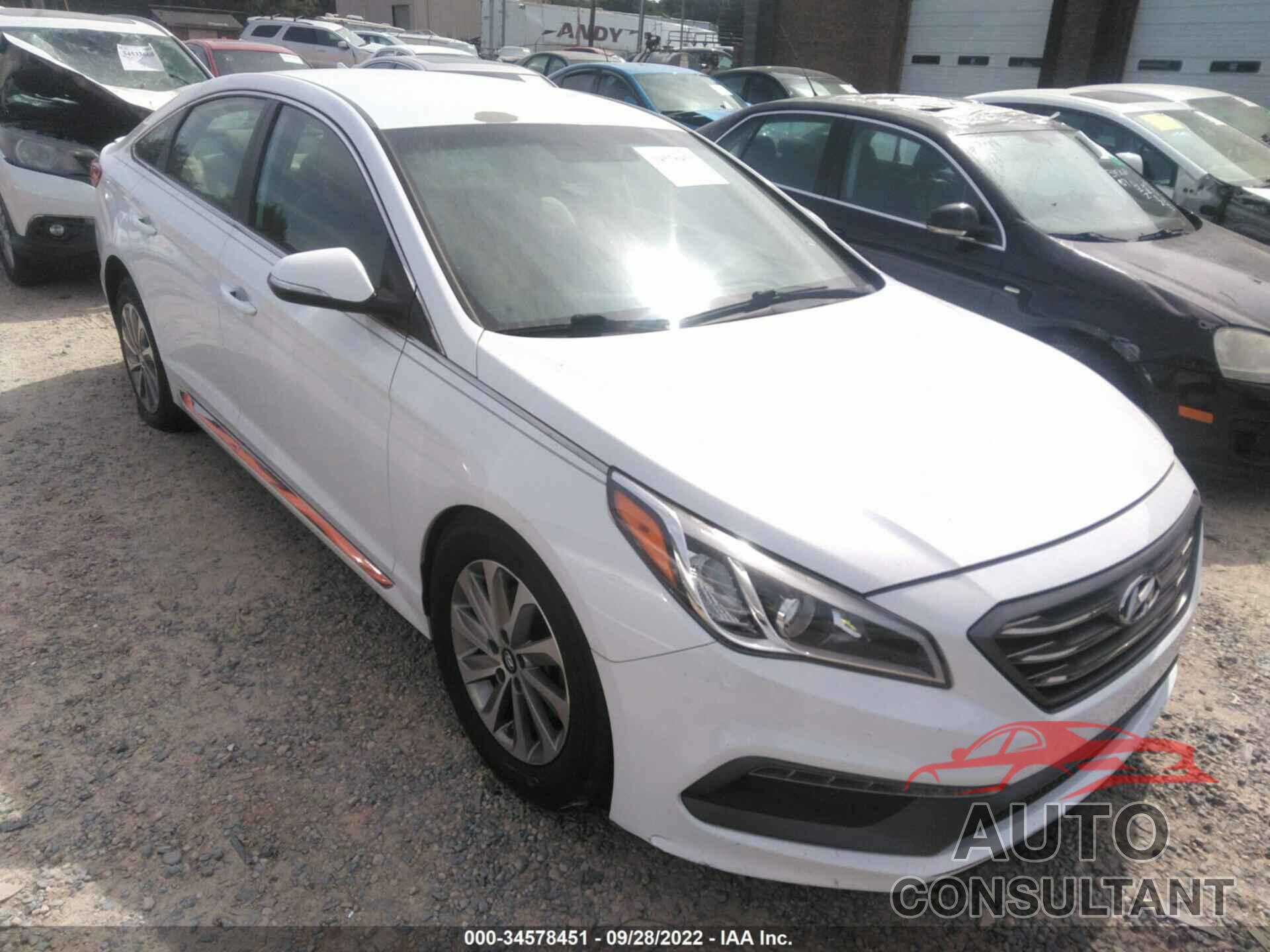 HYUNDAI SONATA 2016 - 5NPE34AF4GH426181