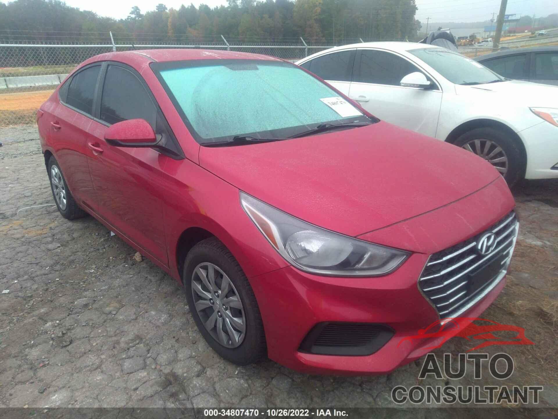 HYUNDAI ACCENT 2019 - 3KPC24A32KE083030