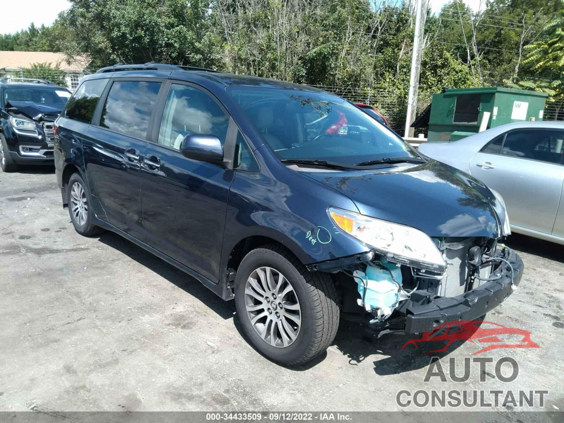 TOYOTA SIENNA 2019 - 5TDYZ3DC4KS018385