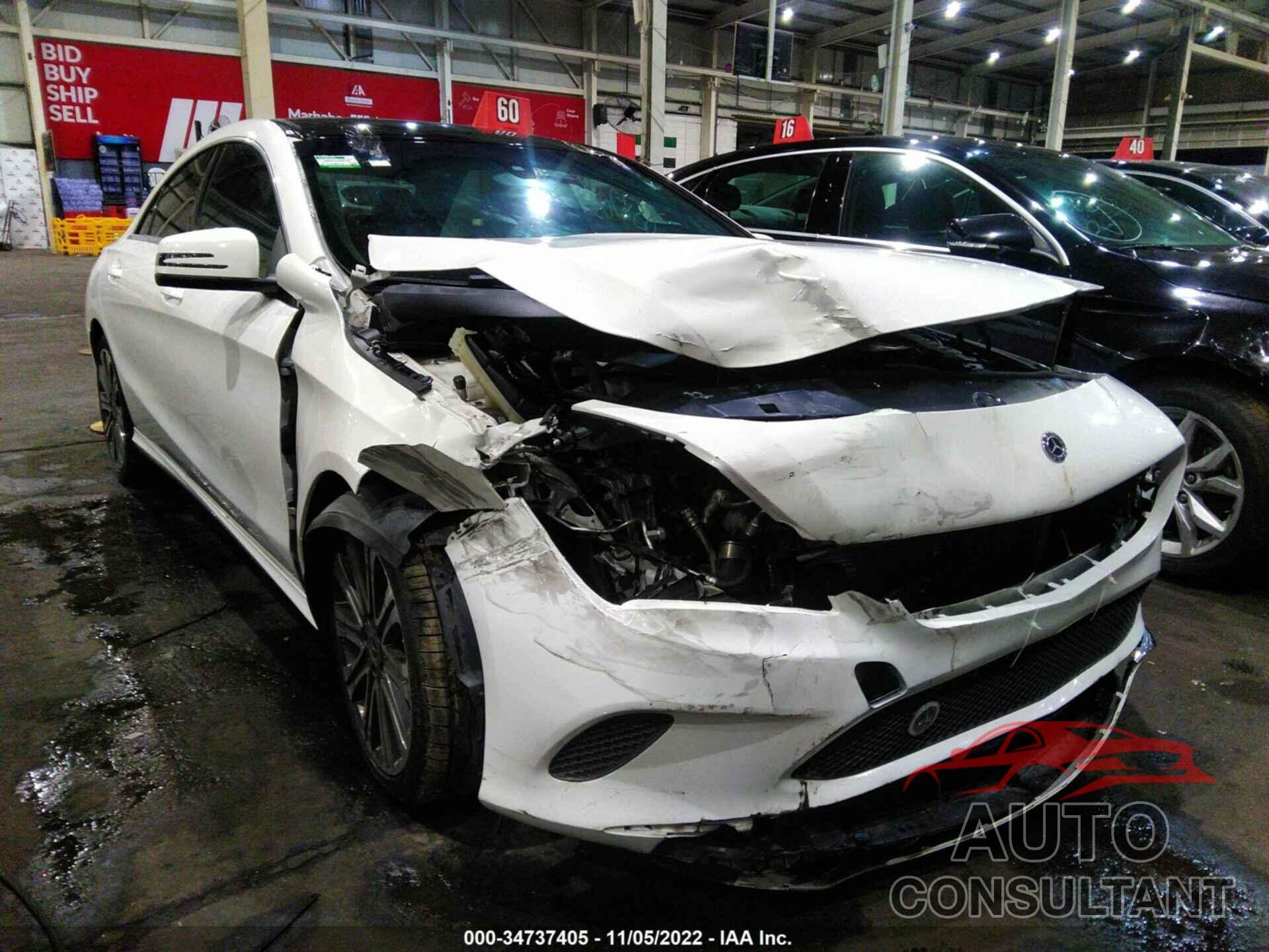 MERCEDES-BENZ CLA 2019 - 00DSJ4EB5KN719795