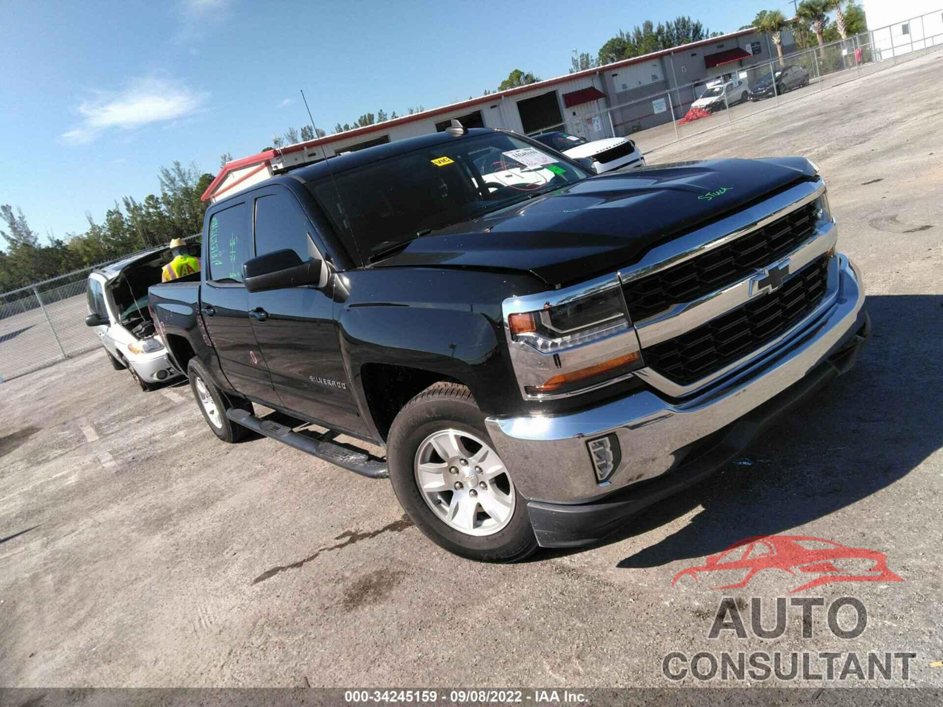 CHEVROLET SILVERADO 1500 2018 - 3GCPCREC4JG376632