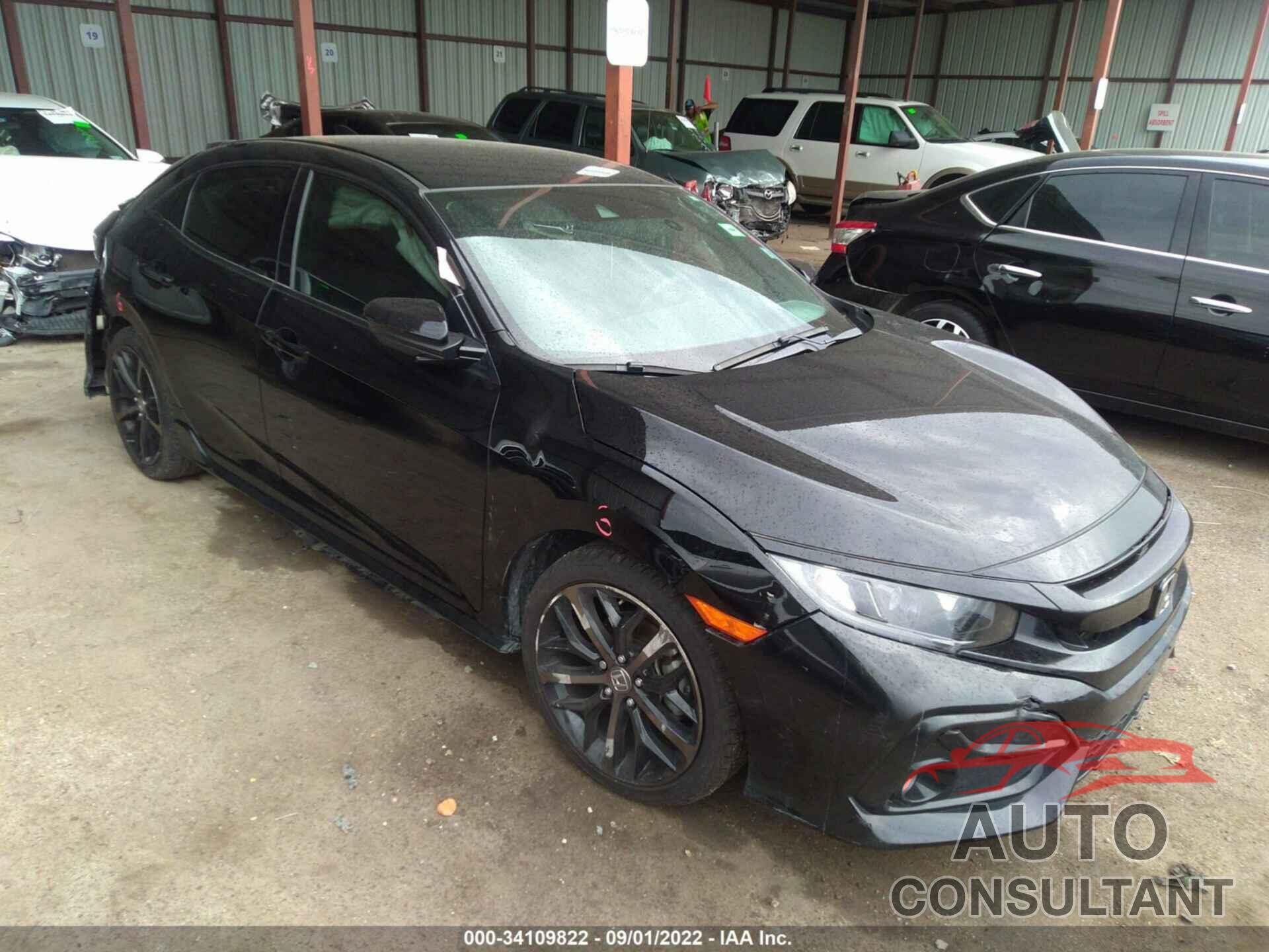 HONDA CIVIC HATCHBACK 2021 - SHHFK7H46MU201329