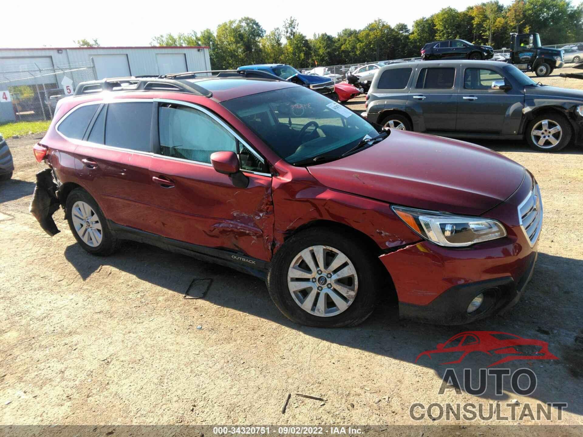 SUBARU OUTBACK 2016 - 4S4BSAEC3G3286068