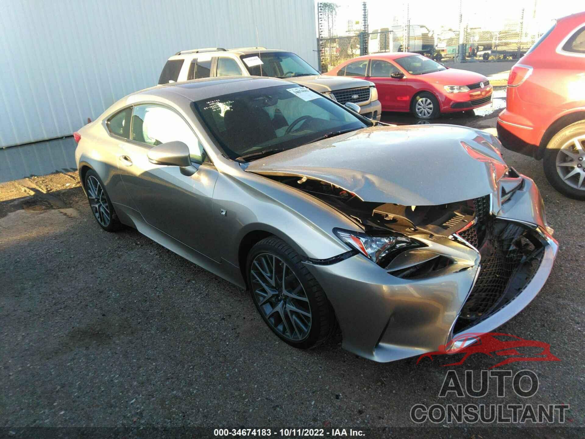 LEXUS RC 200T 2016 - JTHHA5BC5G5004206