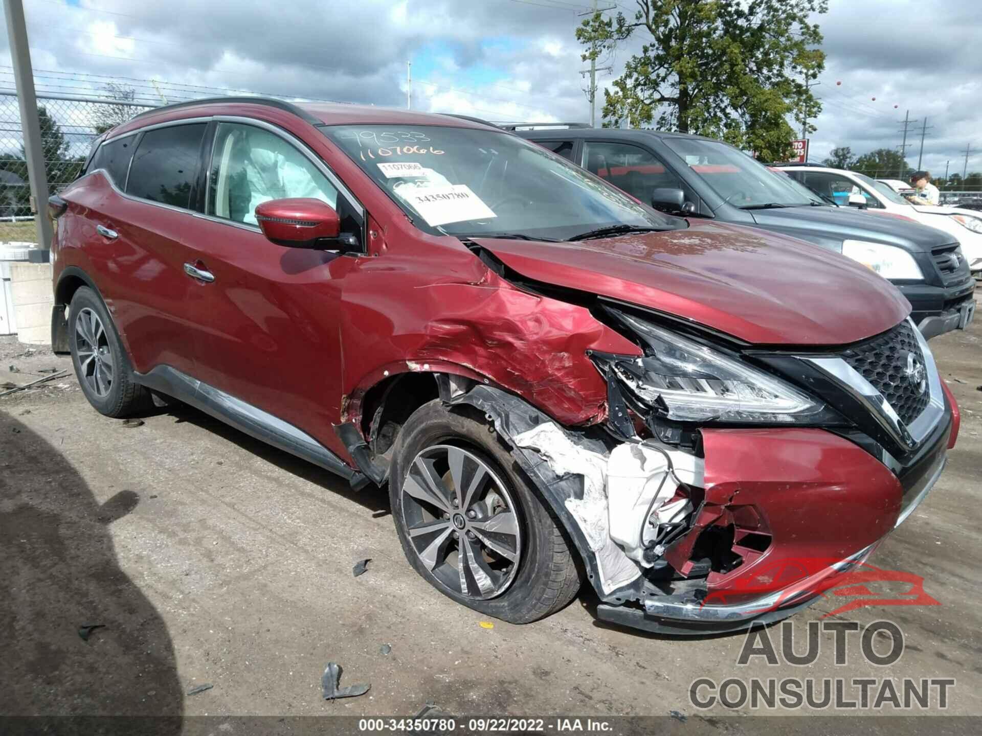 NISSAN MURANO 2019 - 5N1AZ2MS6KN149533