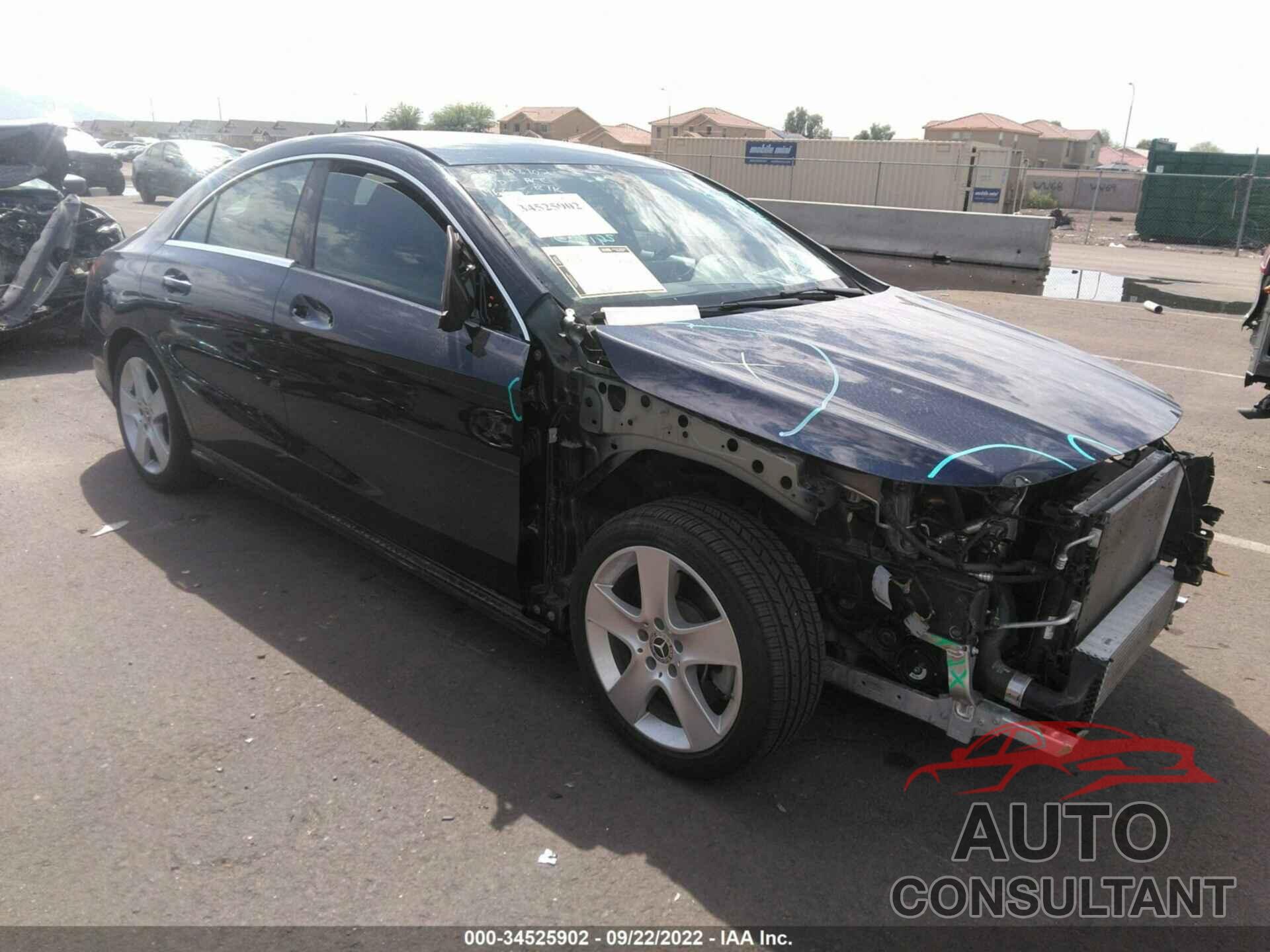 MERCEDES-BENZ CLA 2018 - WDDSJ4GB9JN551963