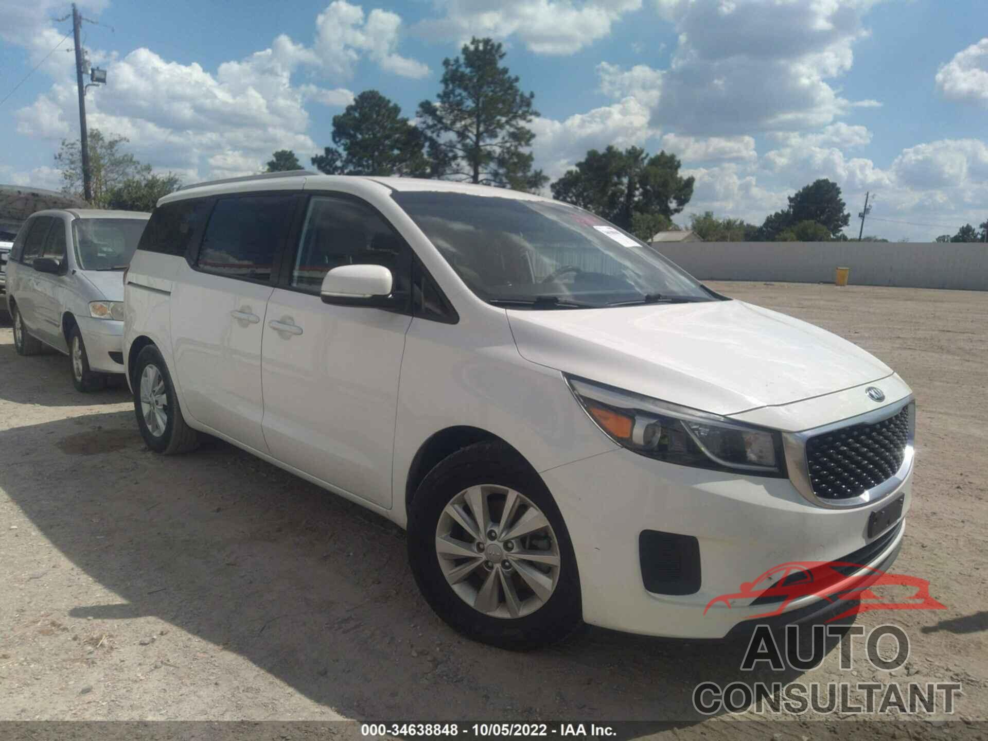 KIA SEDONA 2016 - KNDMB5C13G6198884