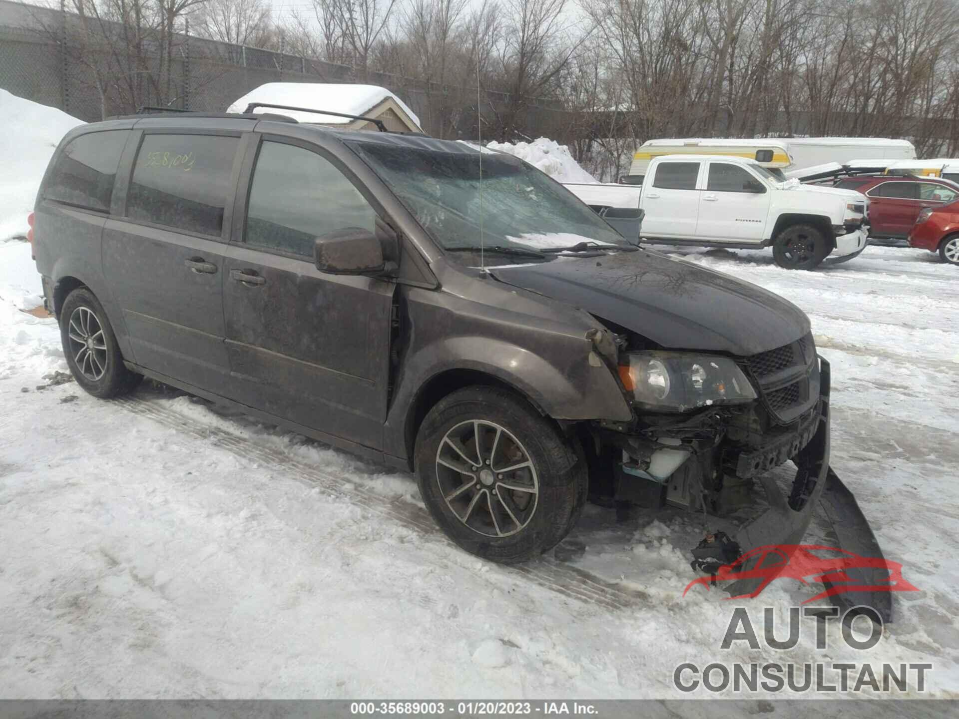 DODGE GRAND CARAVAN 2017 - 2C4RDGEG1HR693334