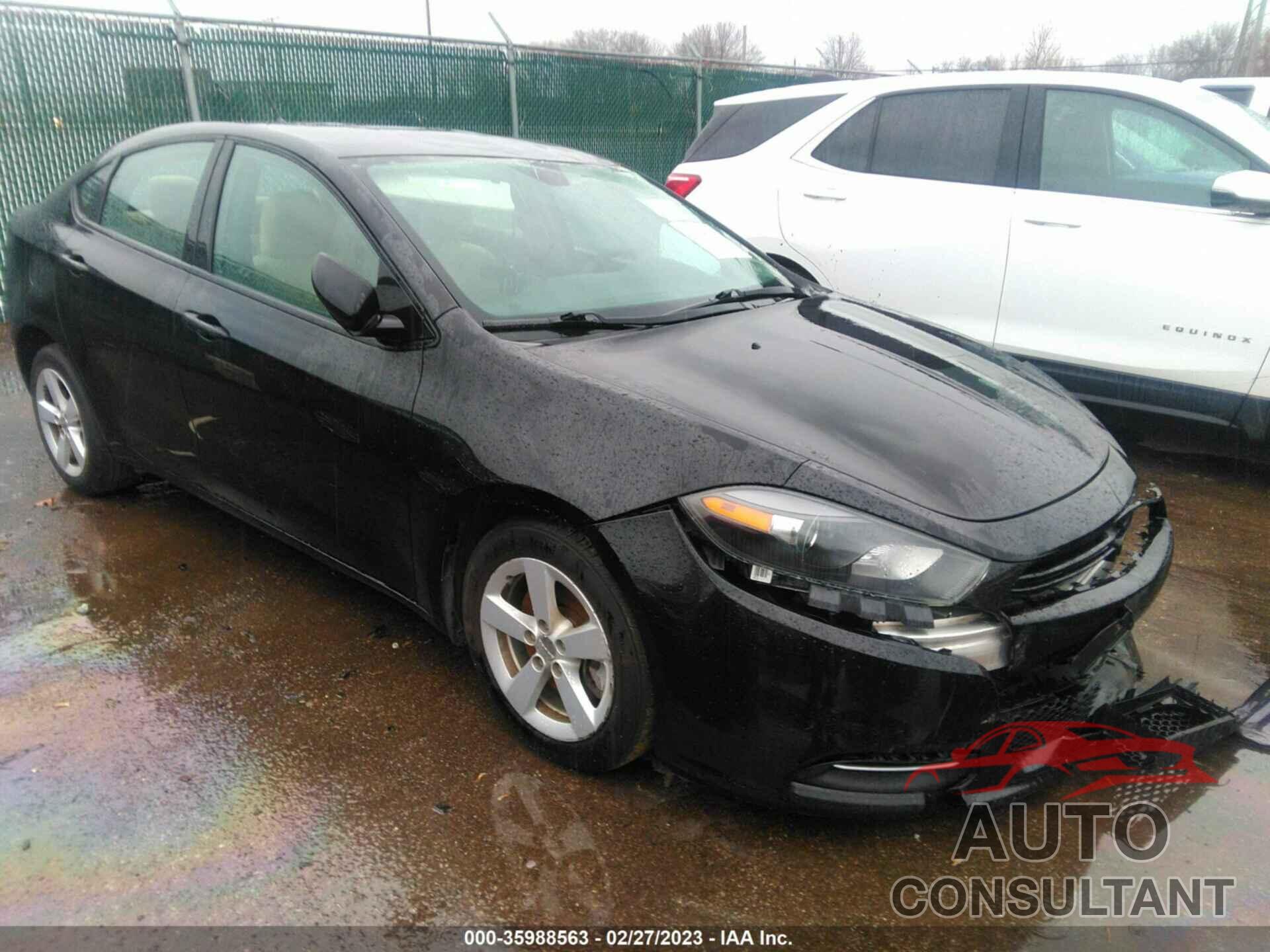 DODGE DART 2016 - 1C3CDFBB4GD623423