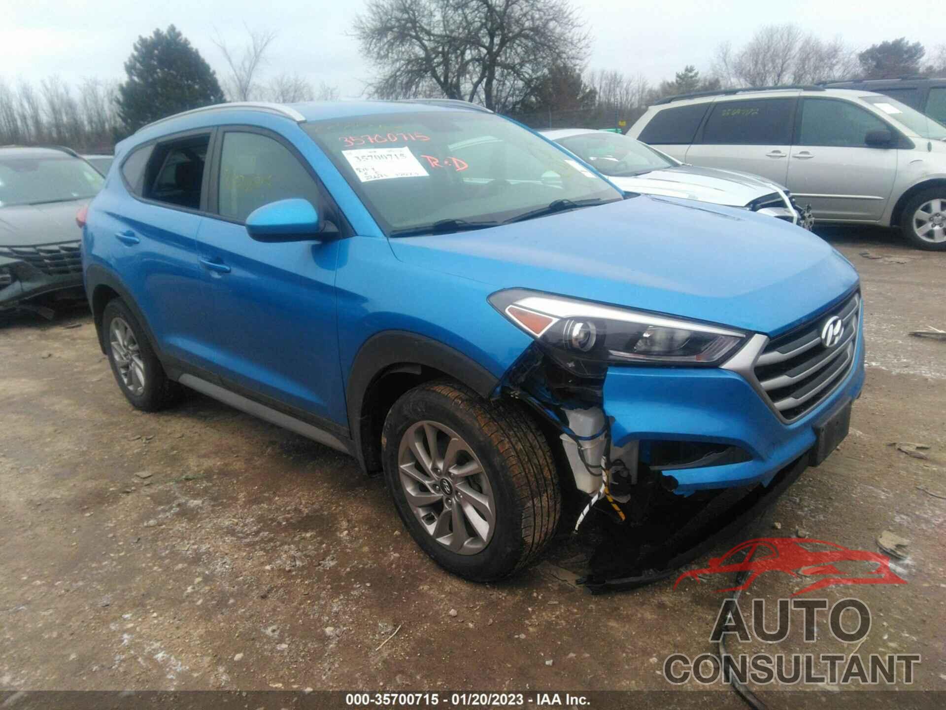 HYUNDAI TUCSON 2017 - KM8J3CA4XHU445201