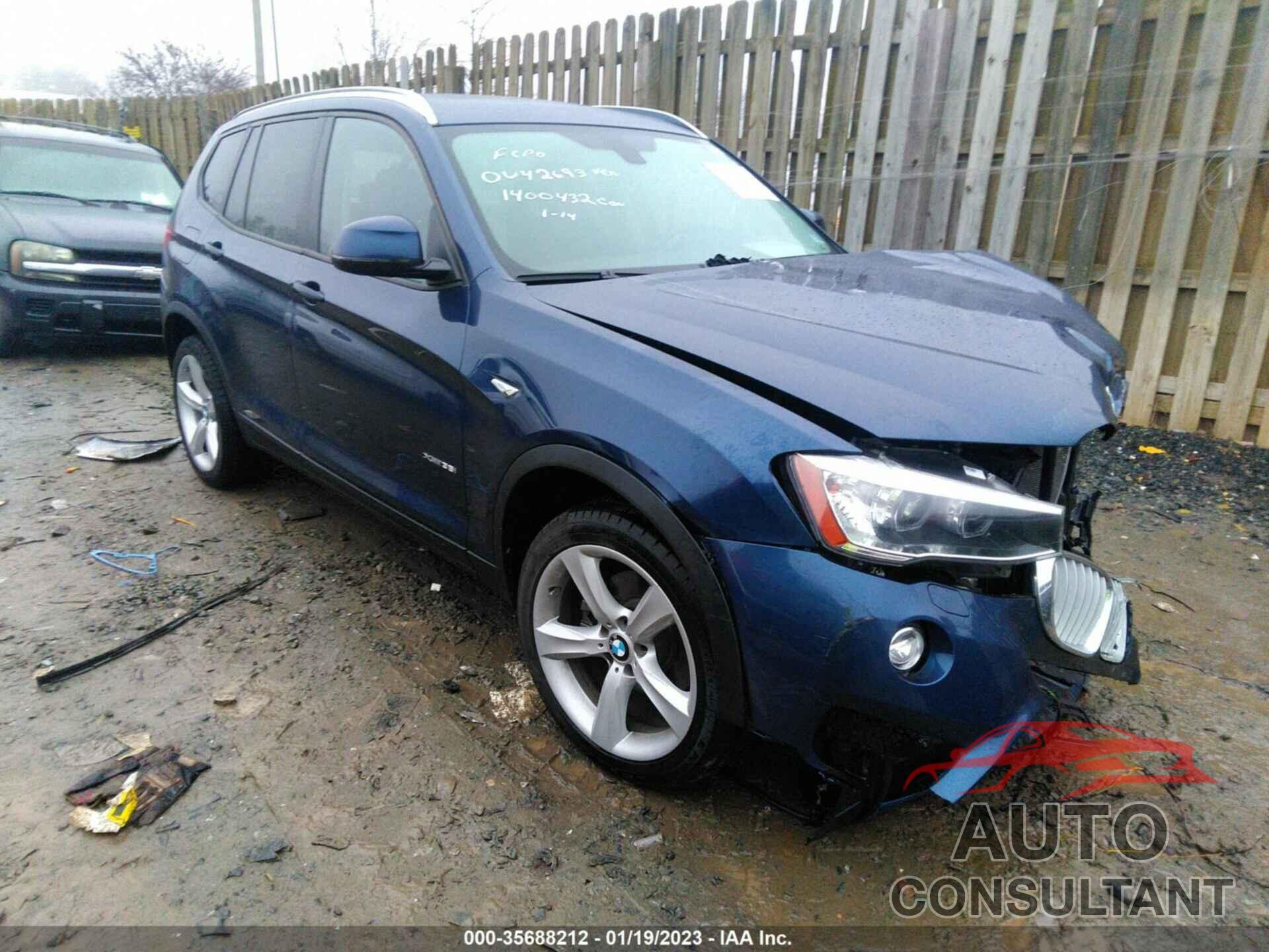 BMW X3 2017 - 5UXWX7C57H0U42693