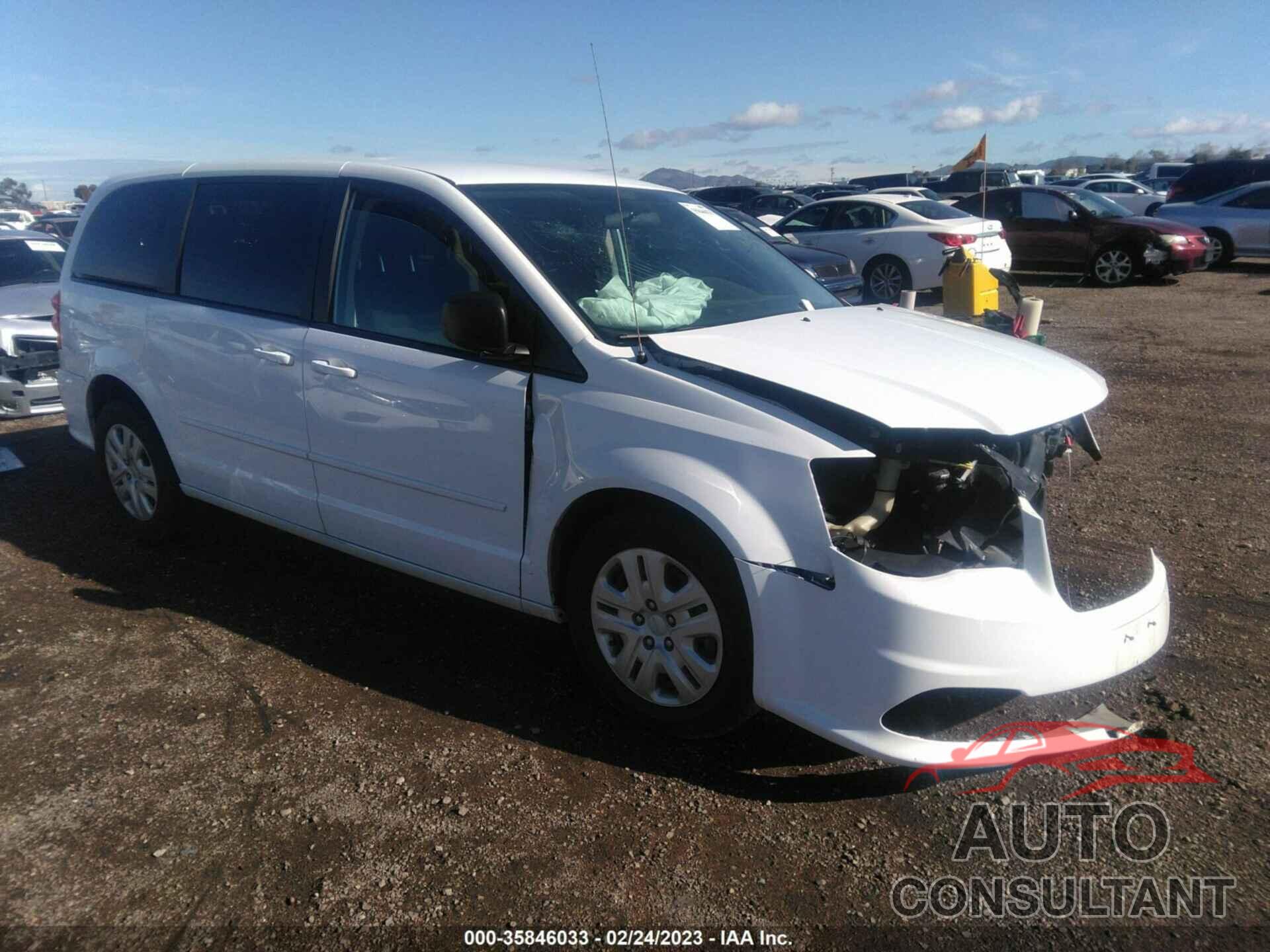 DODGE GRAND CARAVAN 2016 - 2C4RDGBG3GR178600