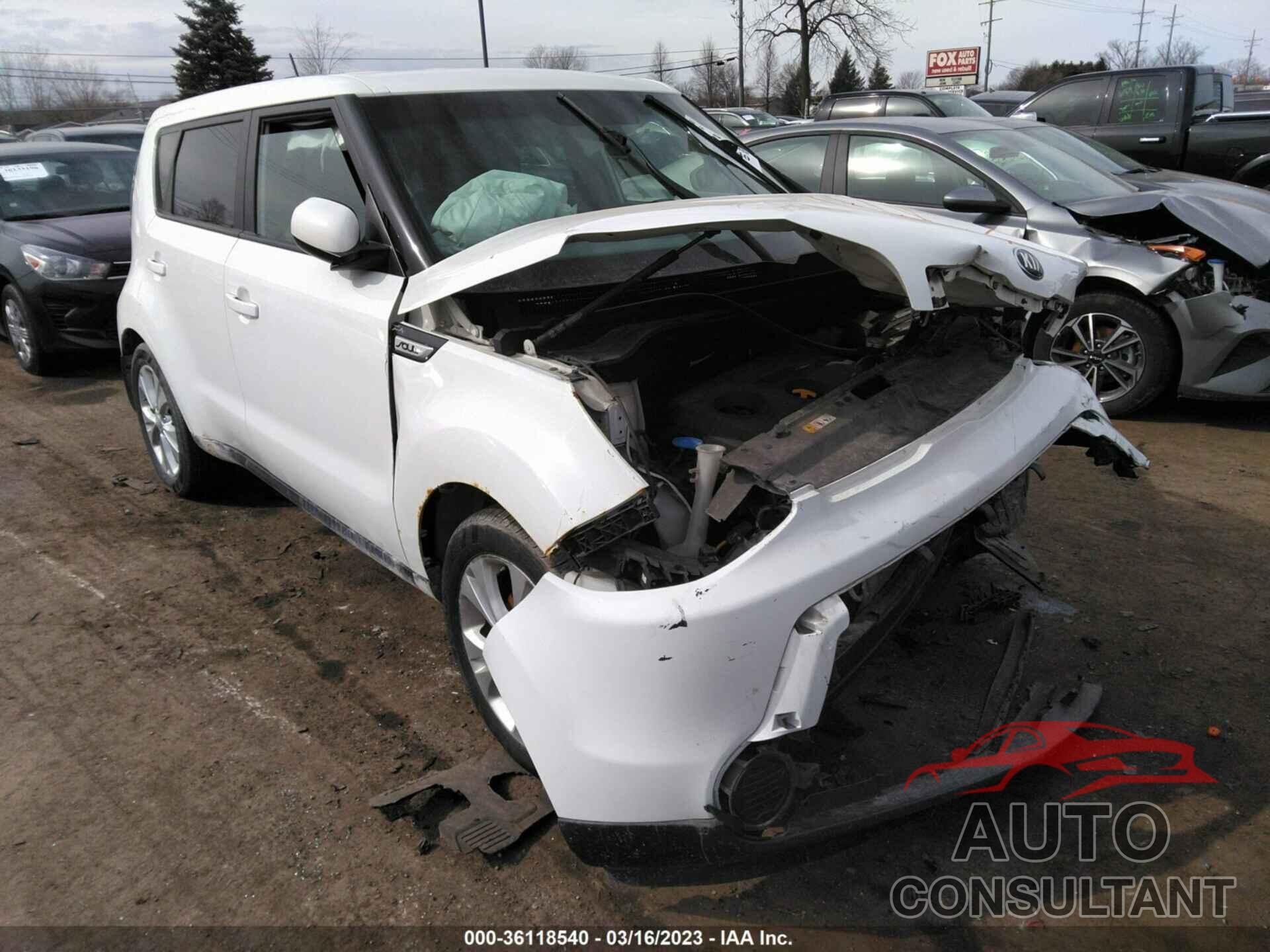 KIA SOUL 2015 - KNDJP3A56F7788312