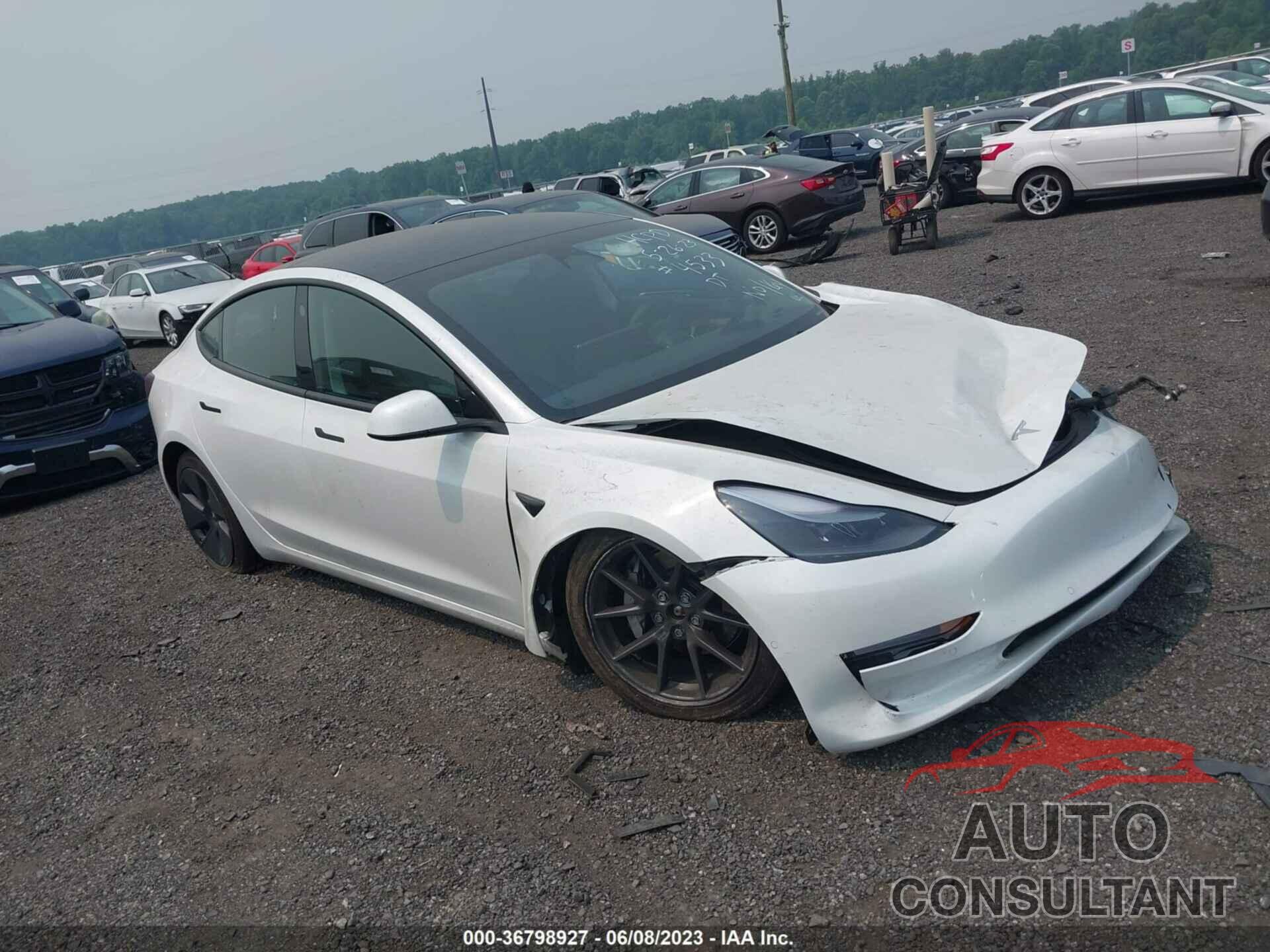 TESLA MODEL 3 2022 - 5YJ3E1EB0NF274533