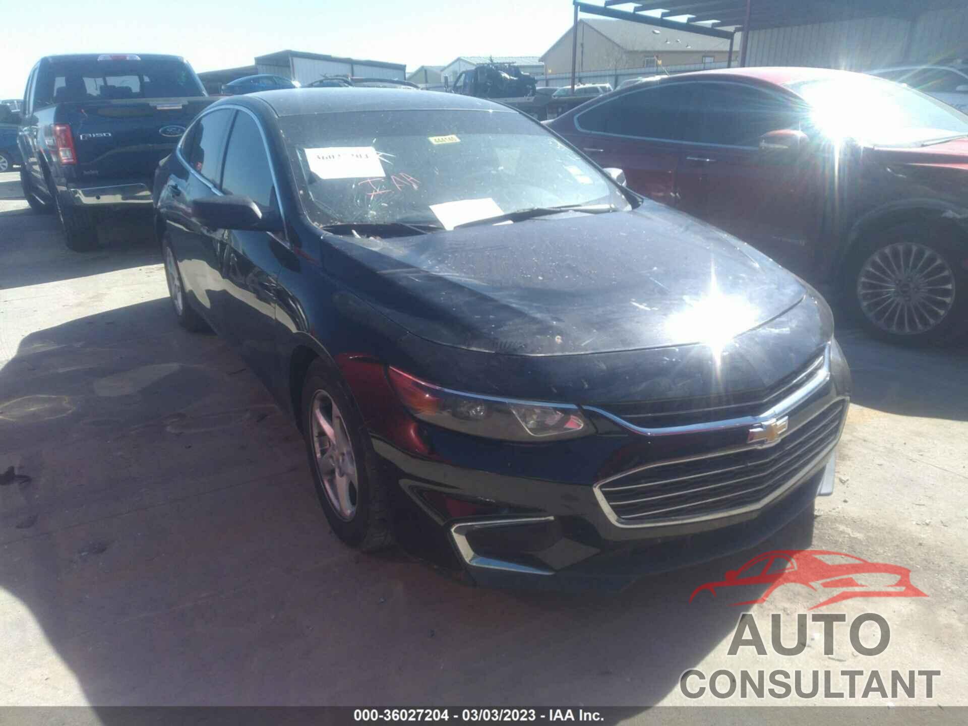 CHEVROLET MALIBU 2018 - 1G1ZB5STXJF216712