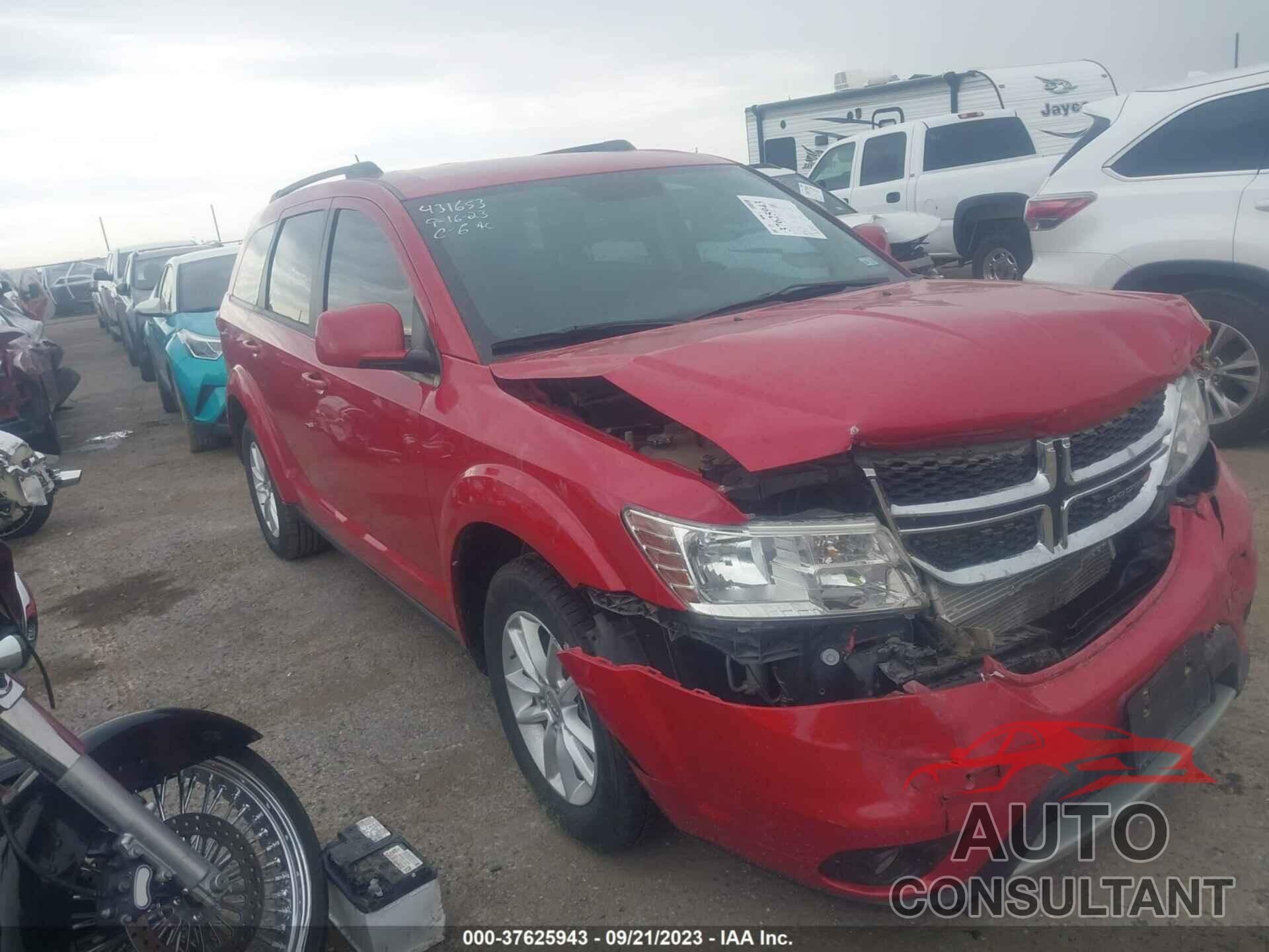 DODGE JOURNEY 2016 - 3C4PDCBG4GT127541