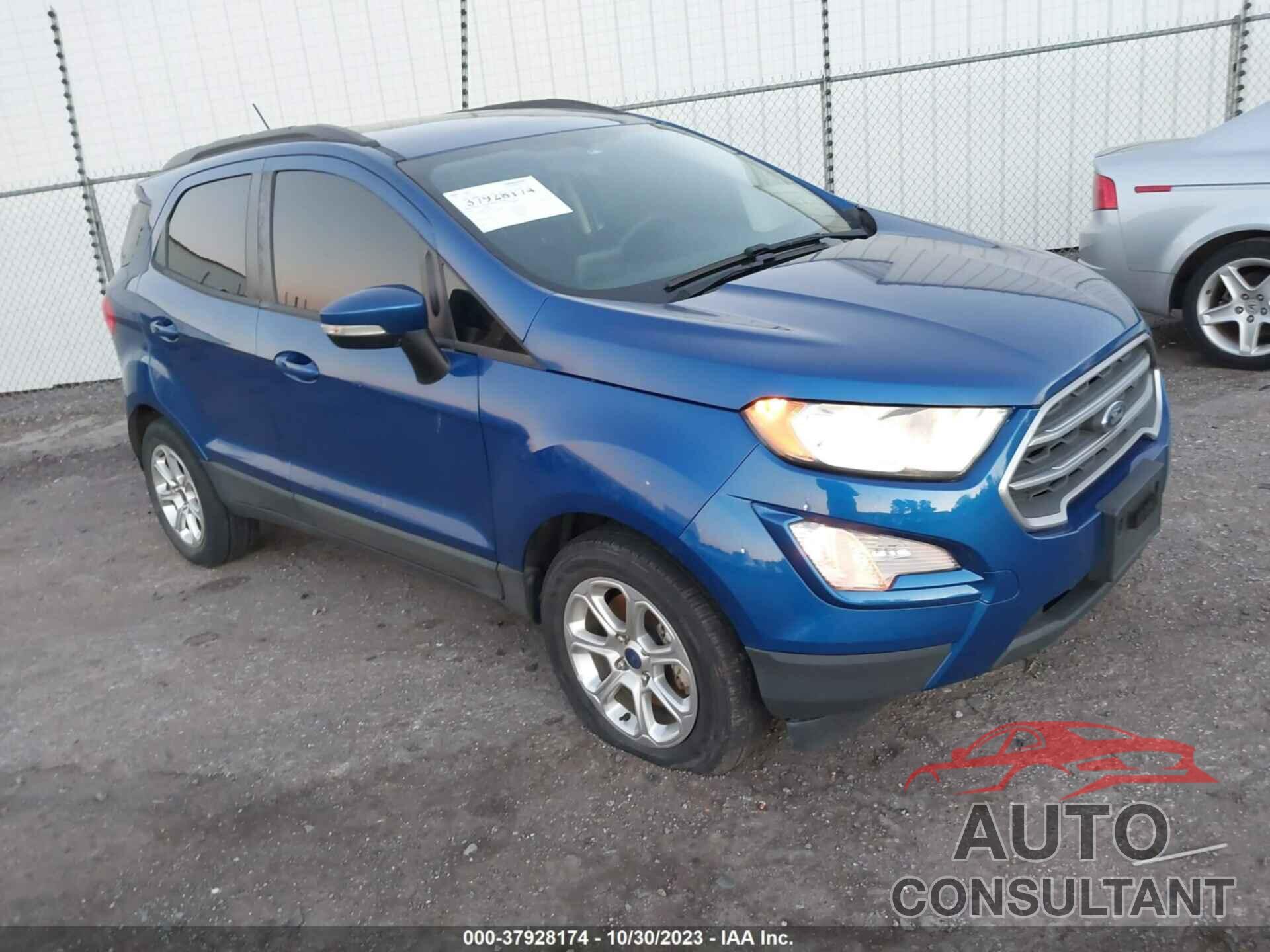 FORD ECOSPORT 2019 - MAJ3S2GE9KC307212