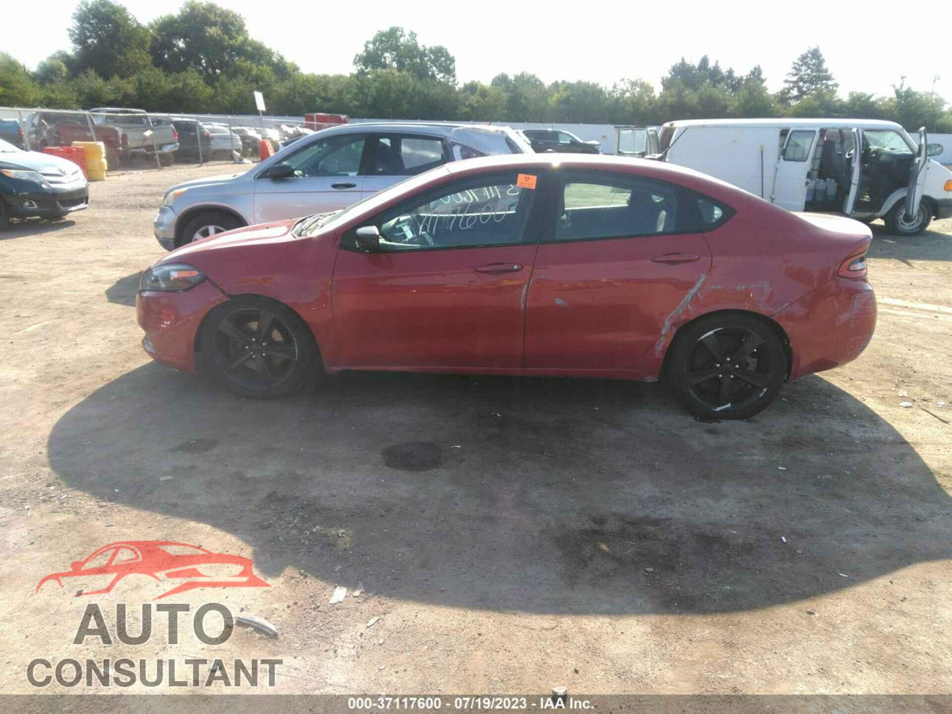 DODGE DART 2016 - 1C3CDFBB2GD505354