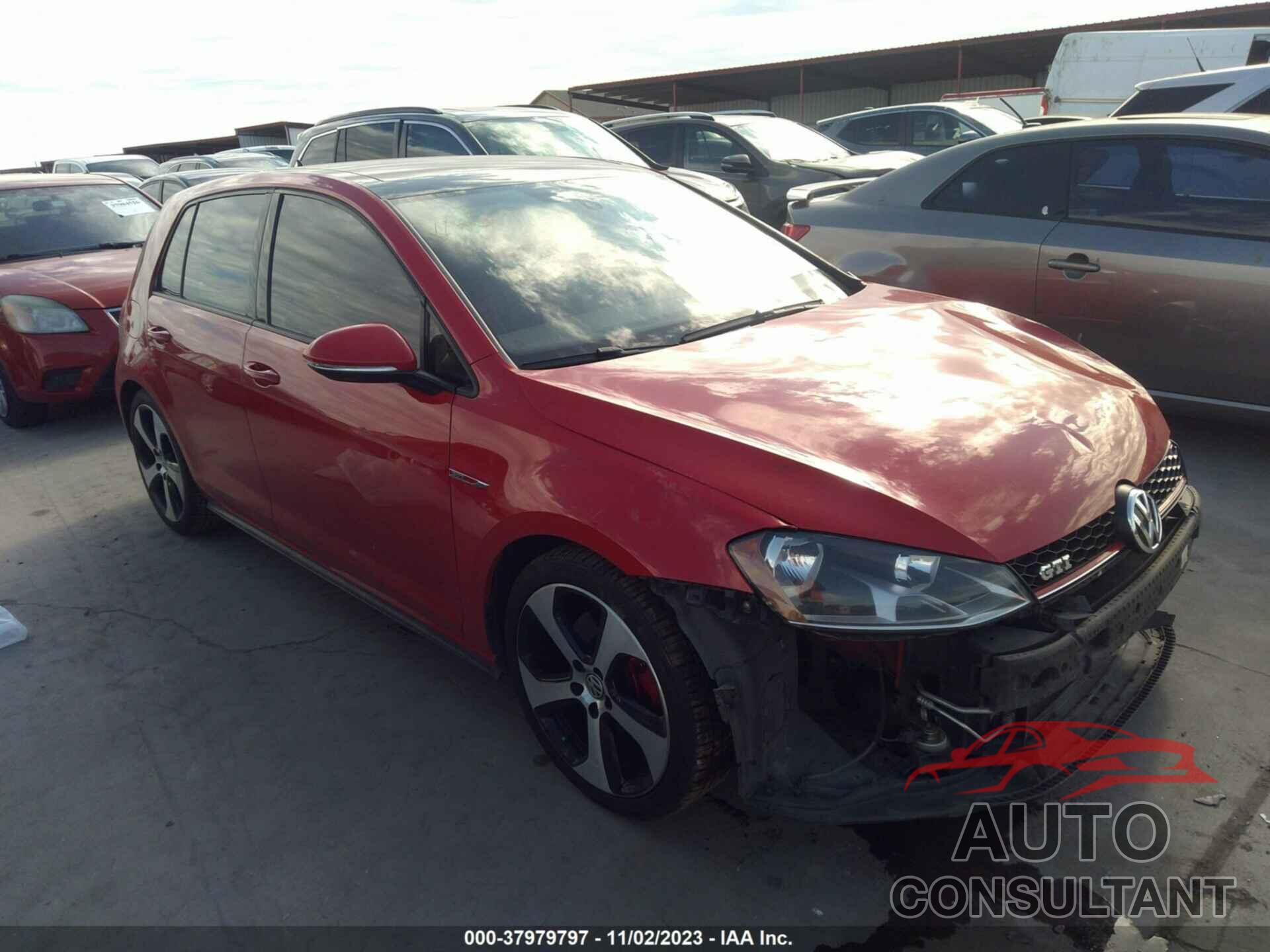 VOLKSWAGEN GOLF GTI 2015 - 3VW5T7AUXFM002736