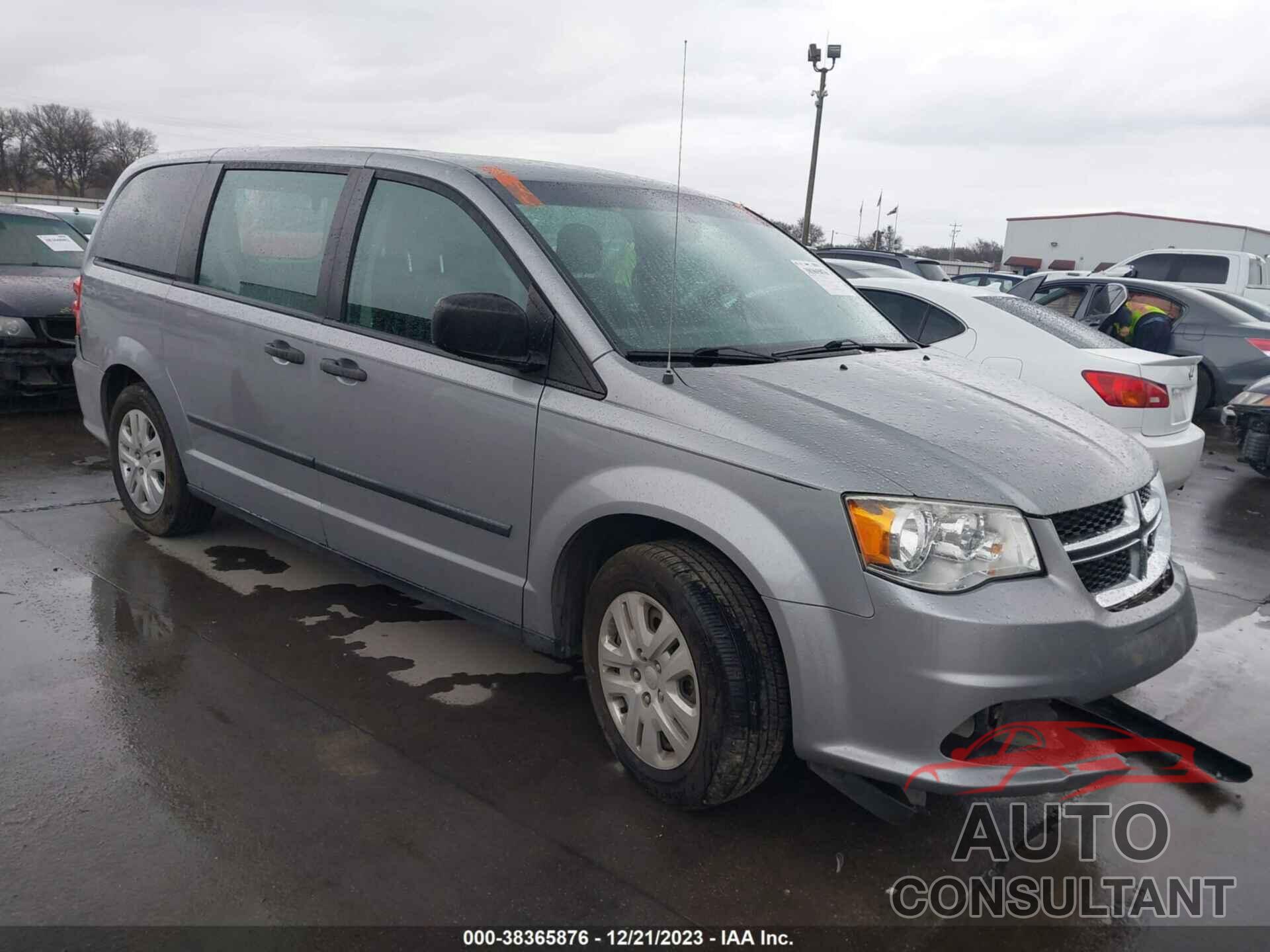 DODGE GRAND CARAVAN 2016 - 2C4RDGBG0GR347679