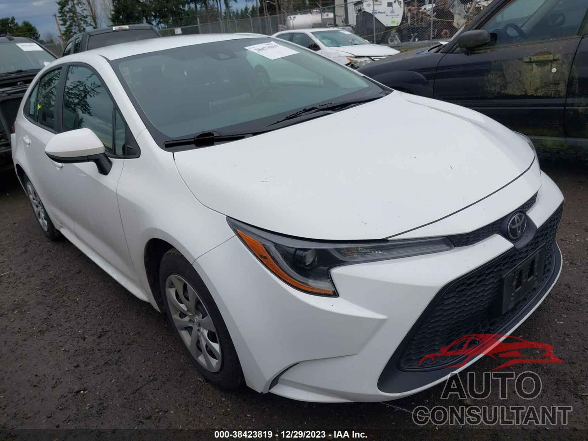 TOYOTA COROLLA 2021 - 5YFEPMAE6MP184701