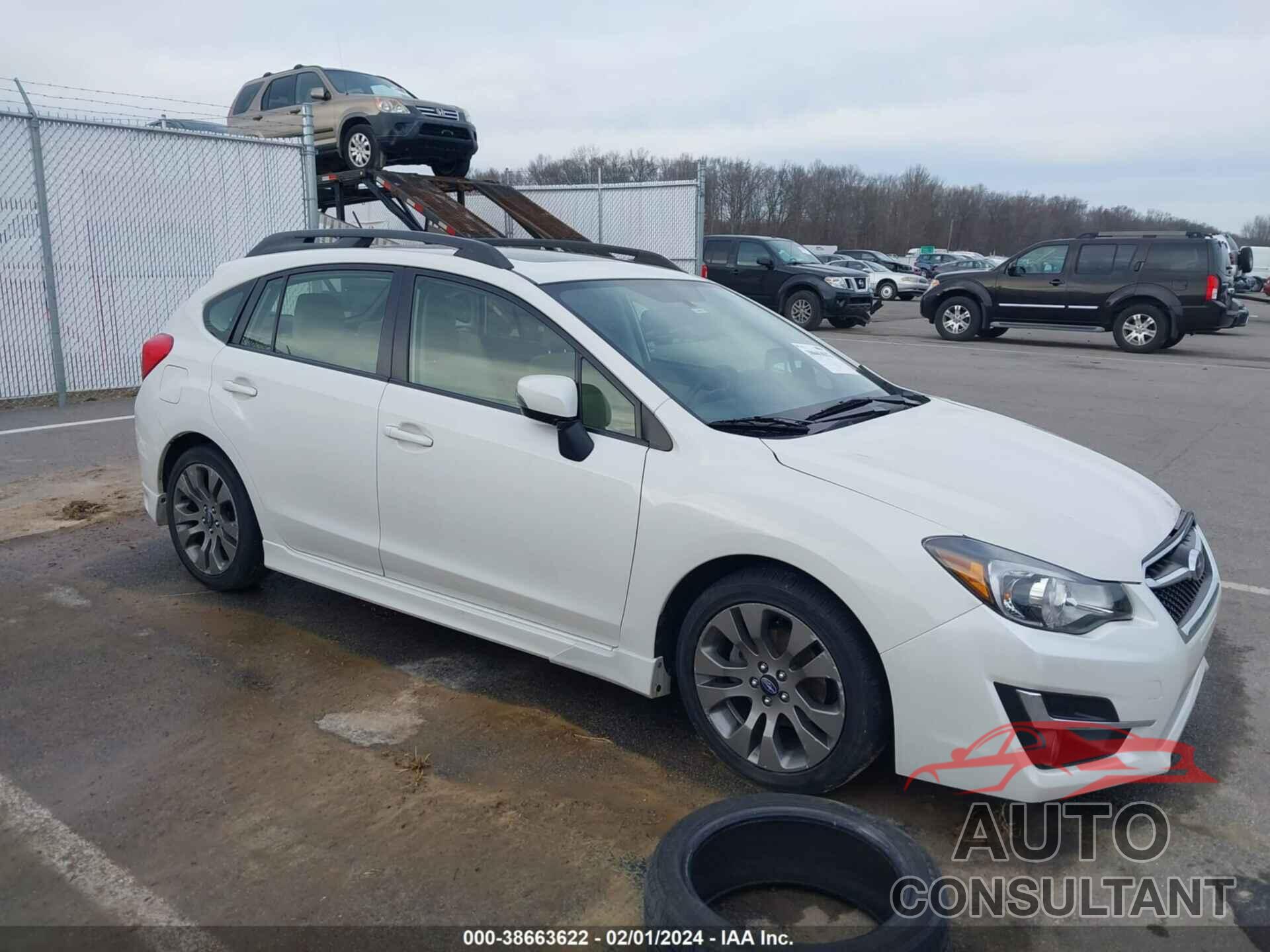 SUBARU IMPREZA 2016 - JF1GPAP63G8332963