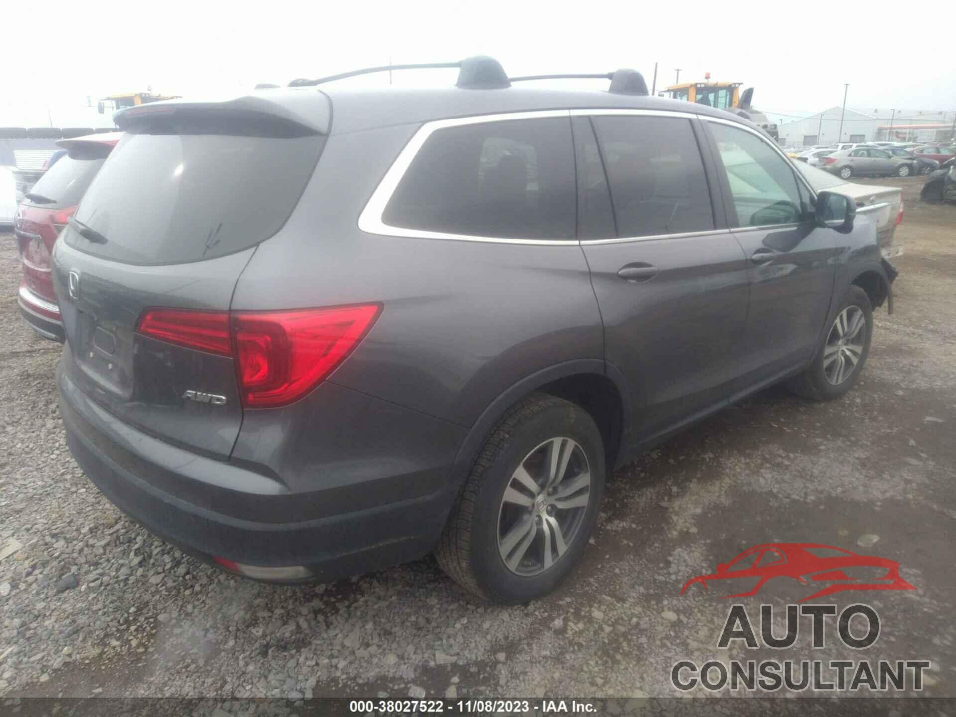 HONDA PILOT 2018 - 5FNYF6H35JB071541