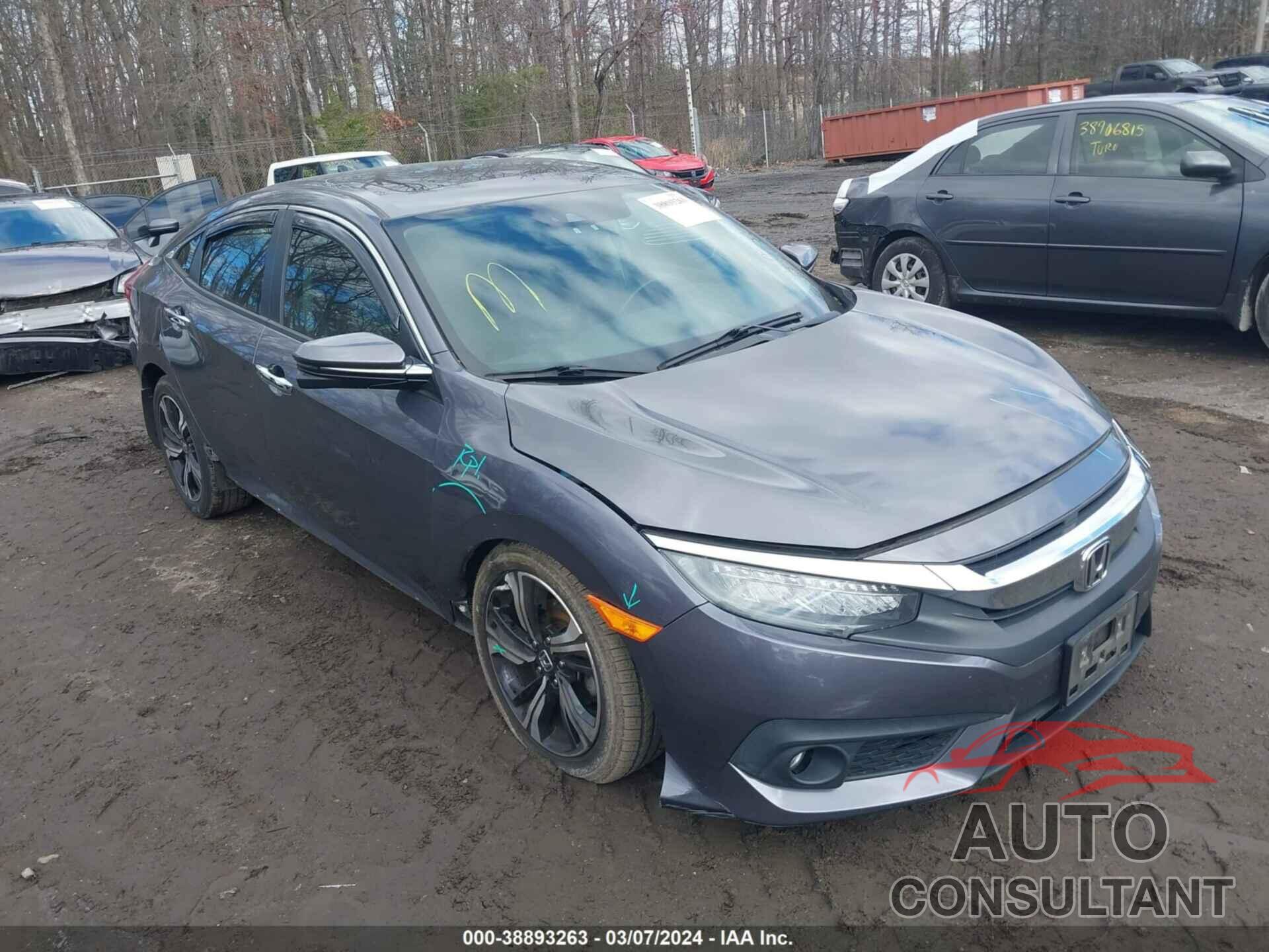 HONDA CIVIC 2016 - 19XFC1F98GE203216