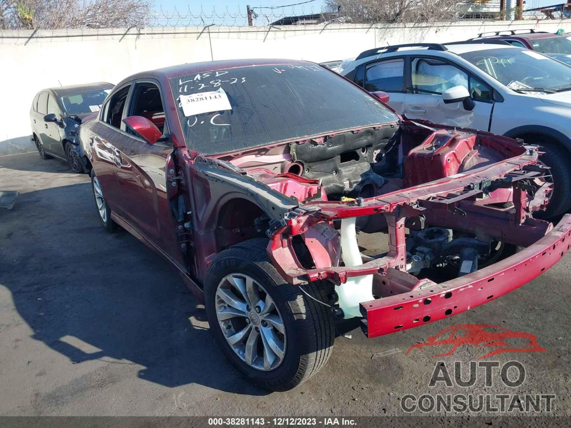 DODGE CHARGER 2019 - 2C3CDXL9XKH749427