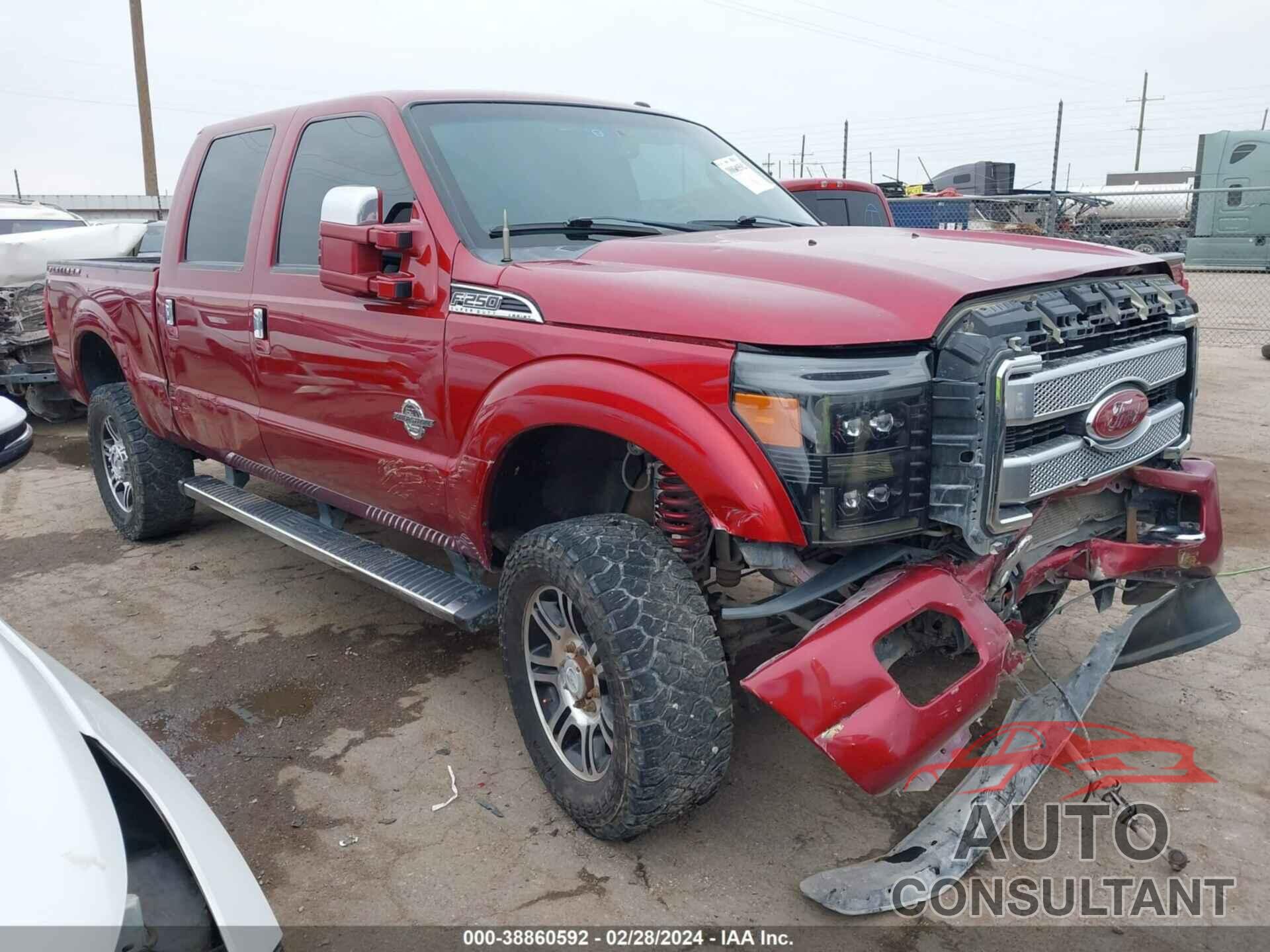 FORD F250 2016 - 1FT7W2BT2GEC41507