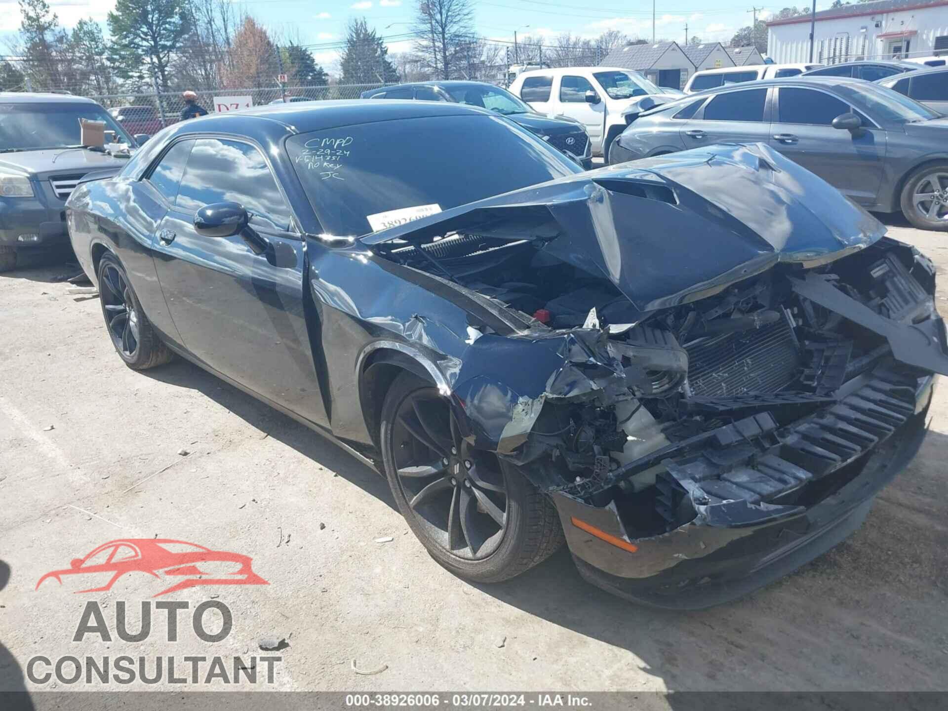 DODGE CHALLENGER 2017 - 2C3CDZAG4HH514351