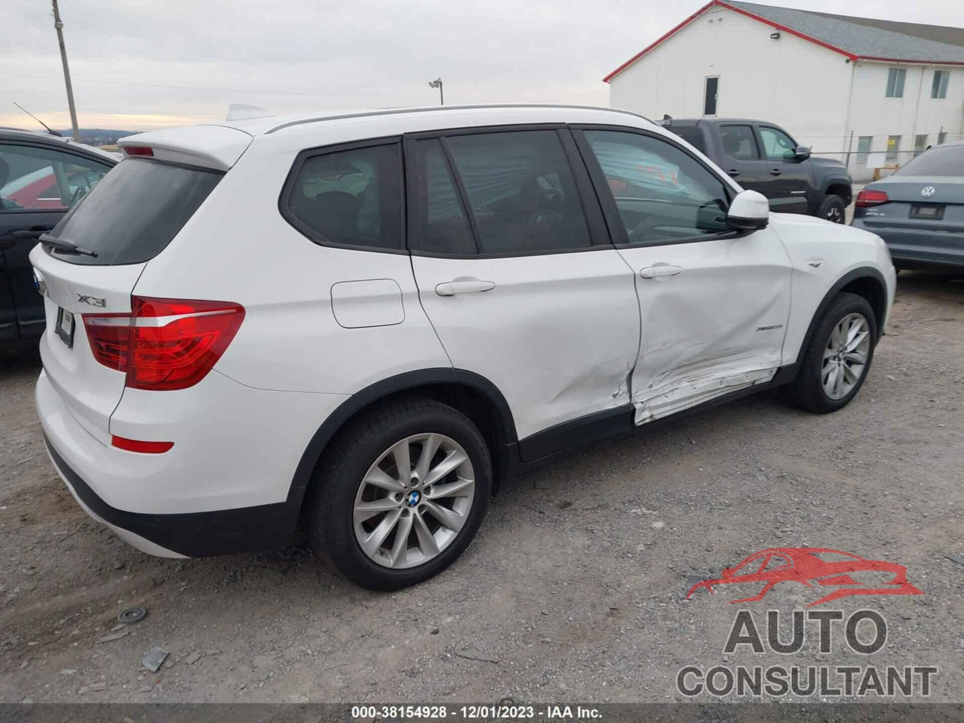 BMW X3 2016 - 5UXWX9C58G0D91377