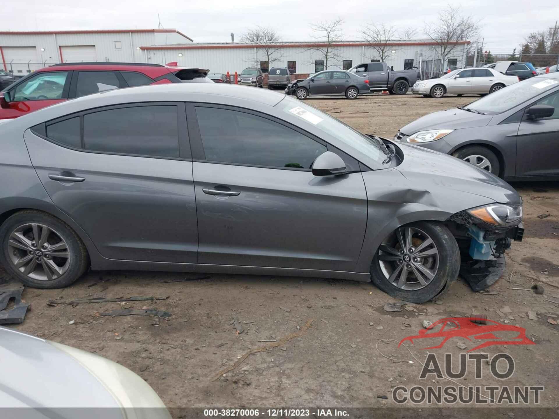 HYUNDAI ELANTRA 2018 - 5NPD84LF9JH391364