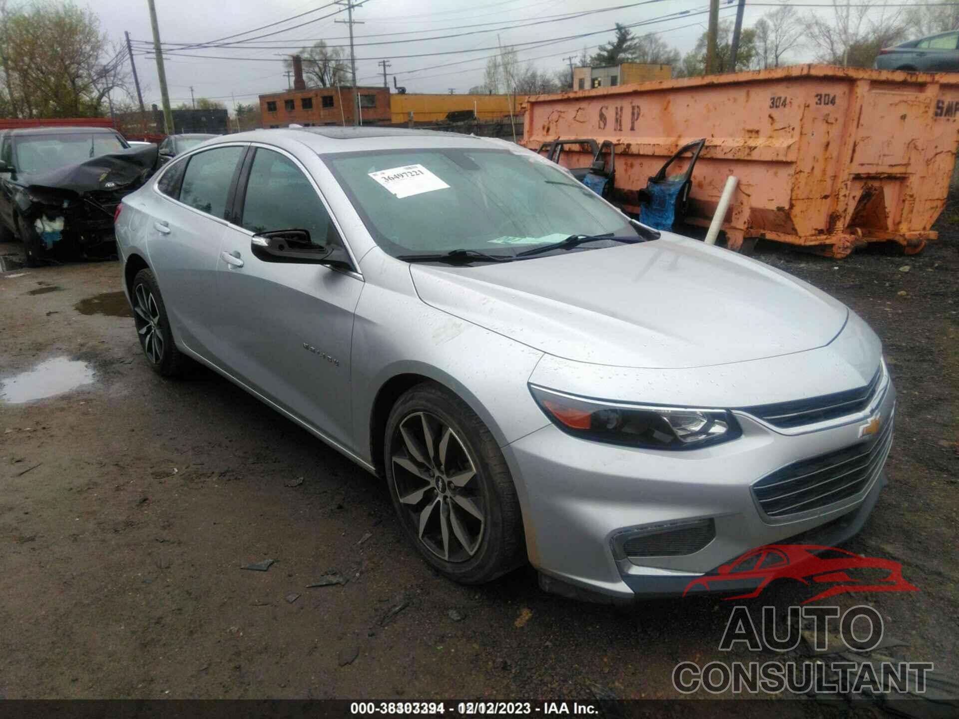 CHEVROLET MALIBU 2017 - 1G1ZE5ST7HF200324