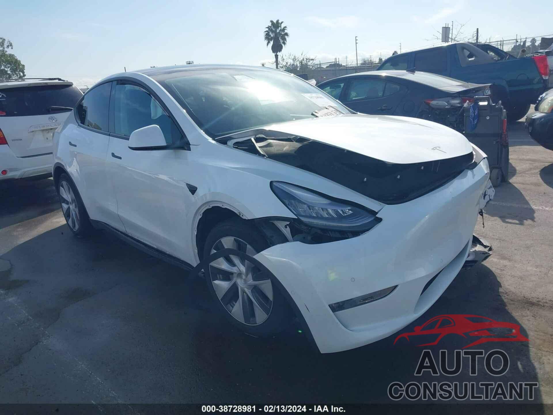 TESLA MODEL Y 2021 - 5YJYGDEE8MF069407