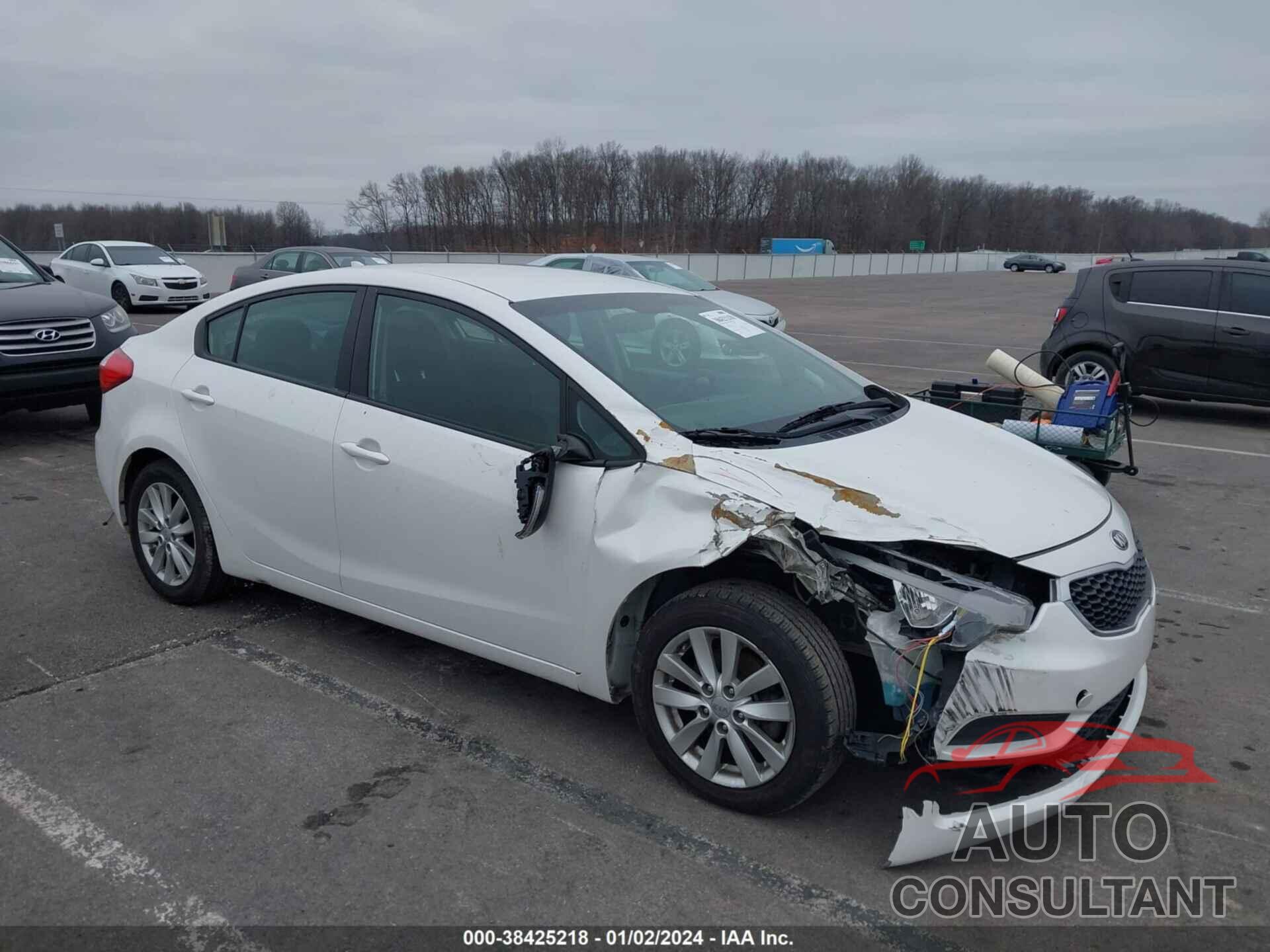 KIA FORTE 2016 - KNAFX4A60G5582983