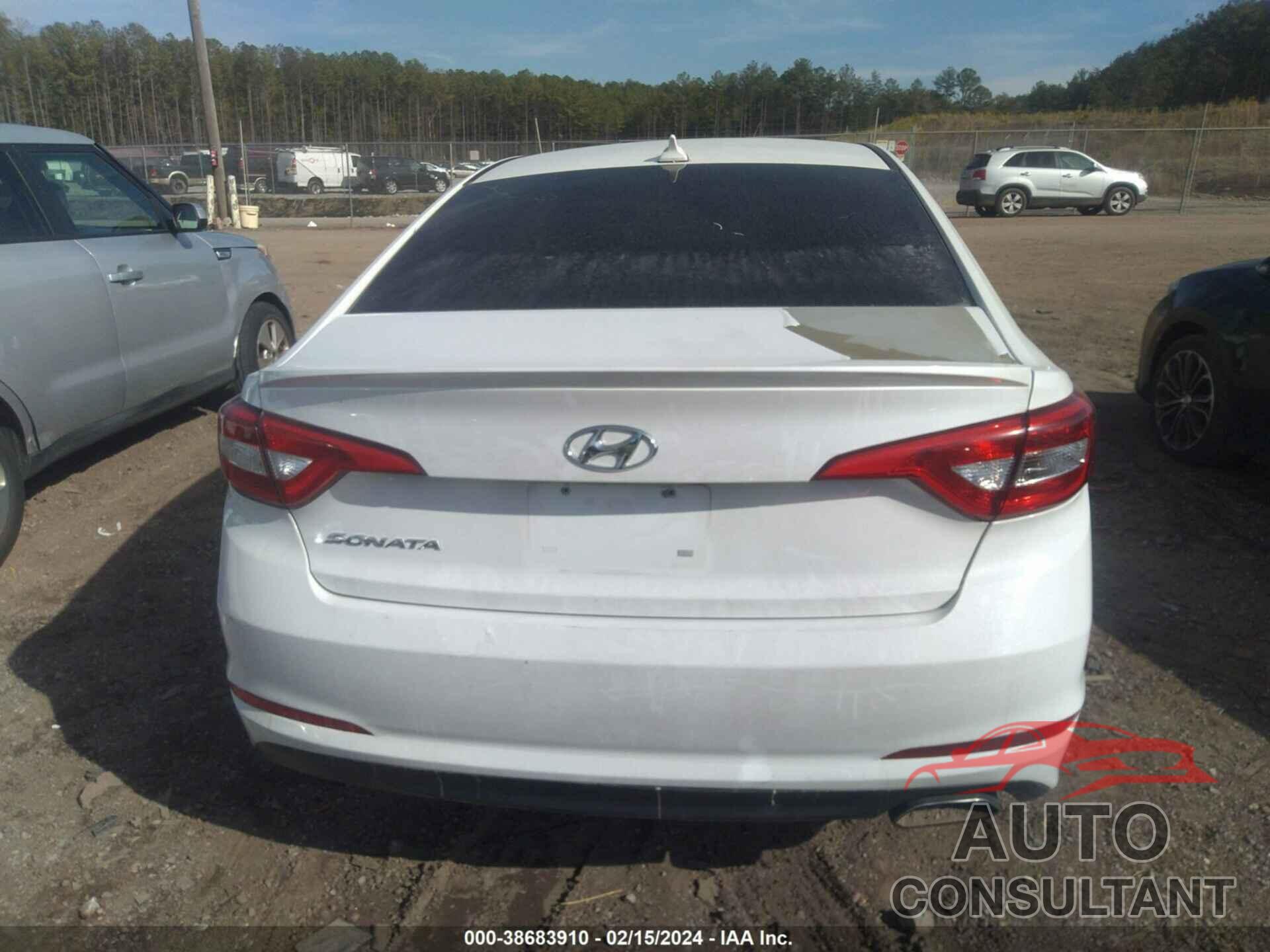 HYUNDAI SONATA 2017 - 5NPE24AF5HH532465