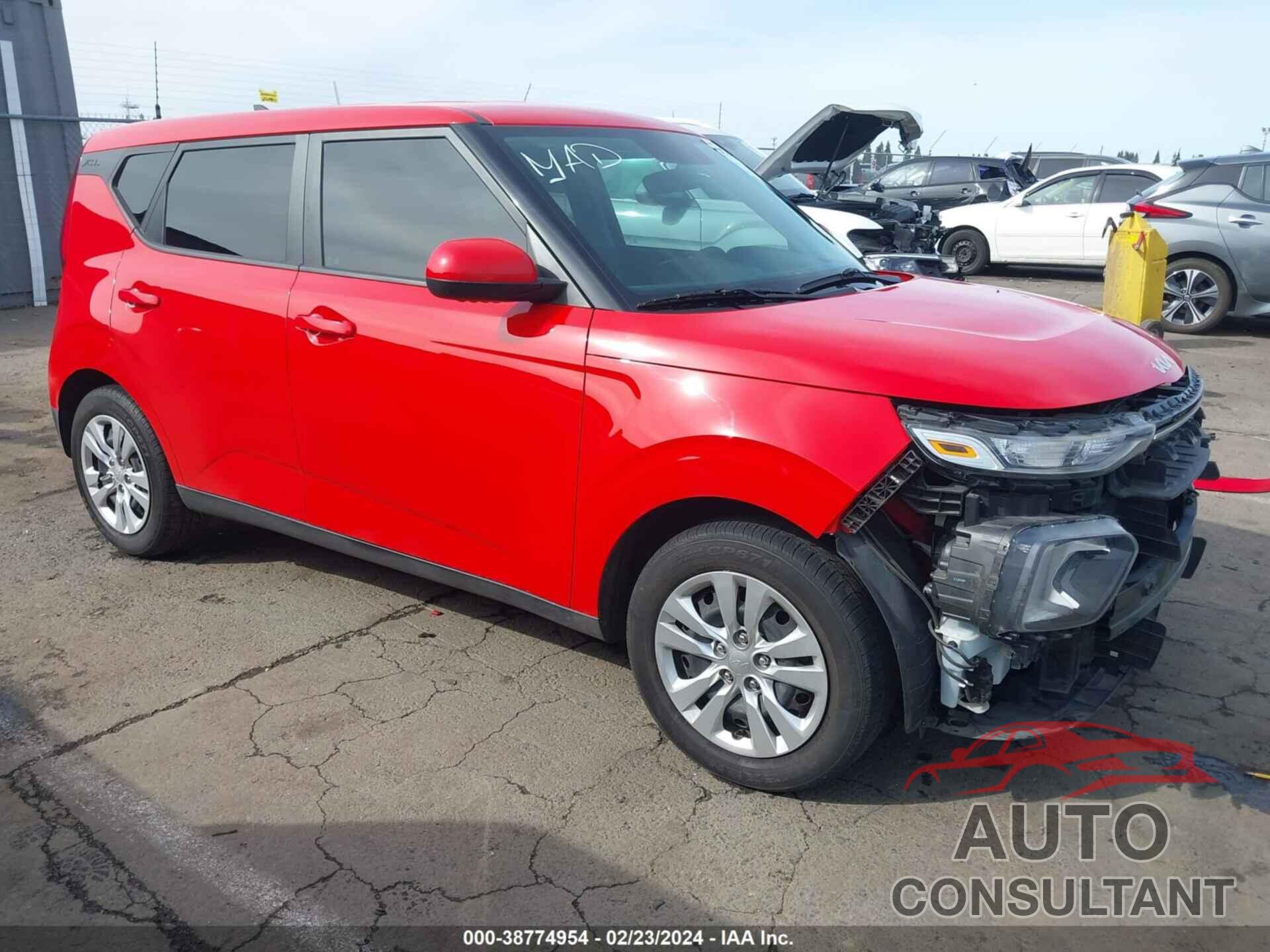 KIA SOUL 2022 - KNDJ23AU5N7156695