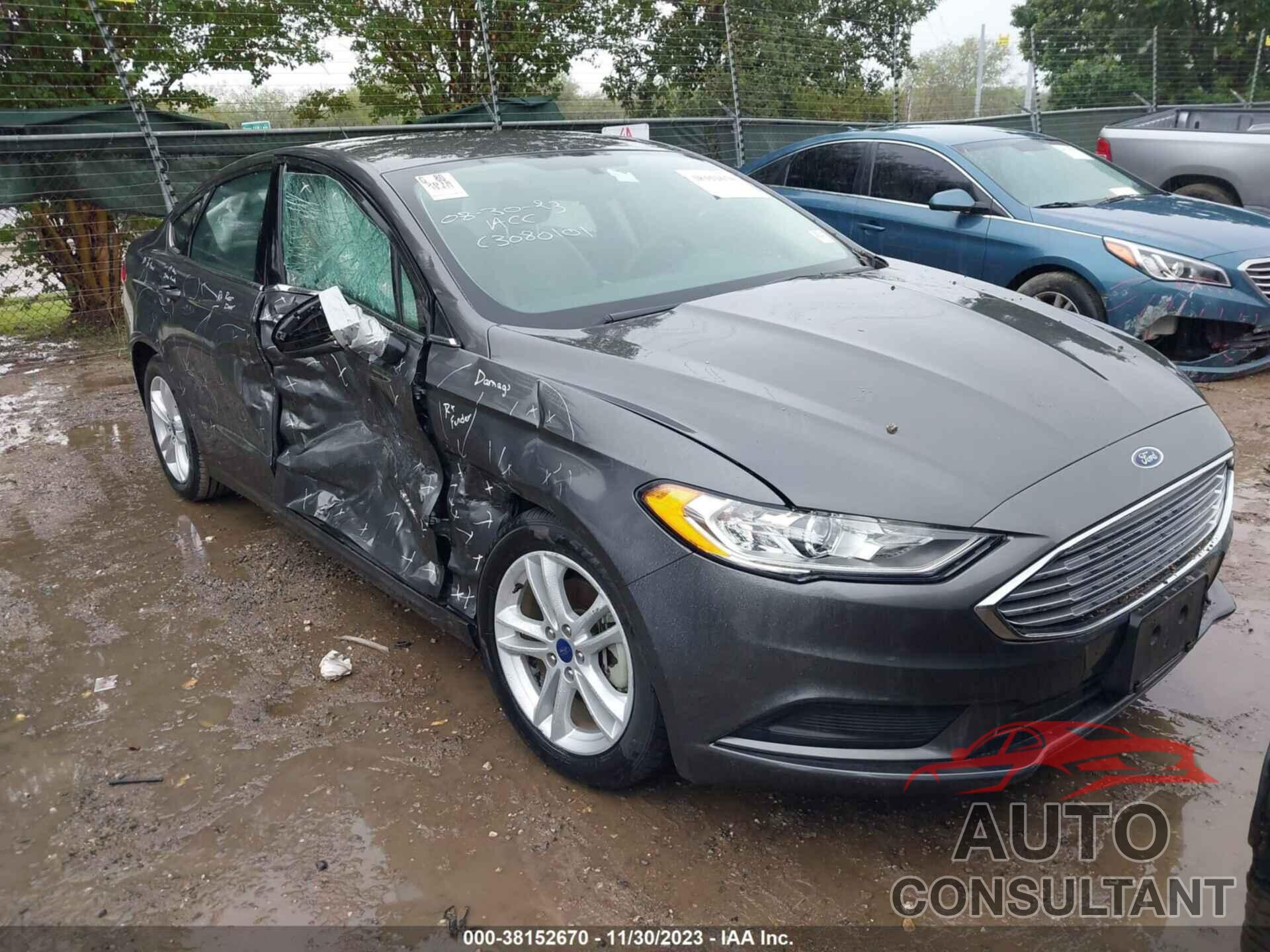FORD FUSION 2018 - 3FA6P0UU9JR100544