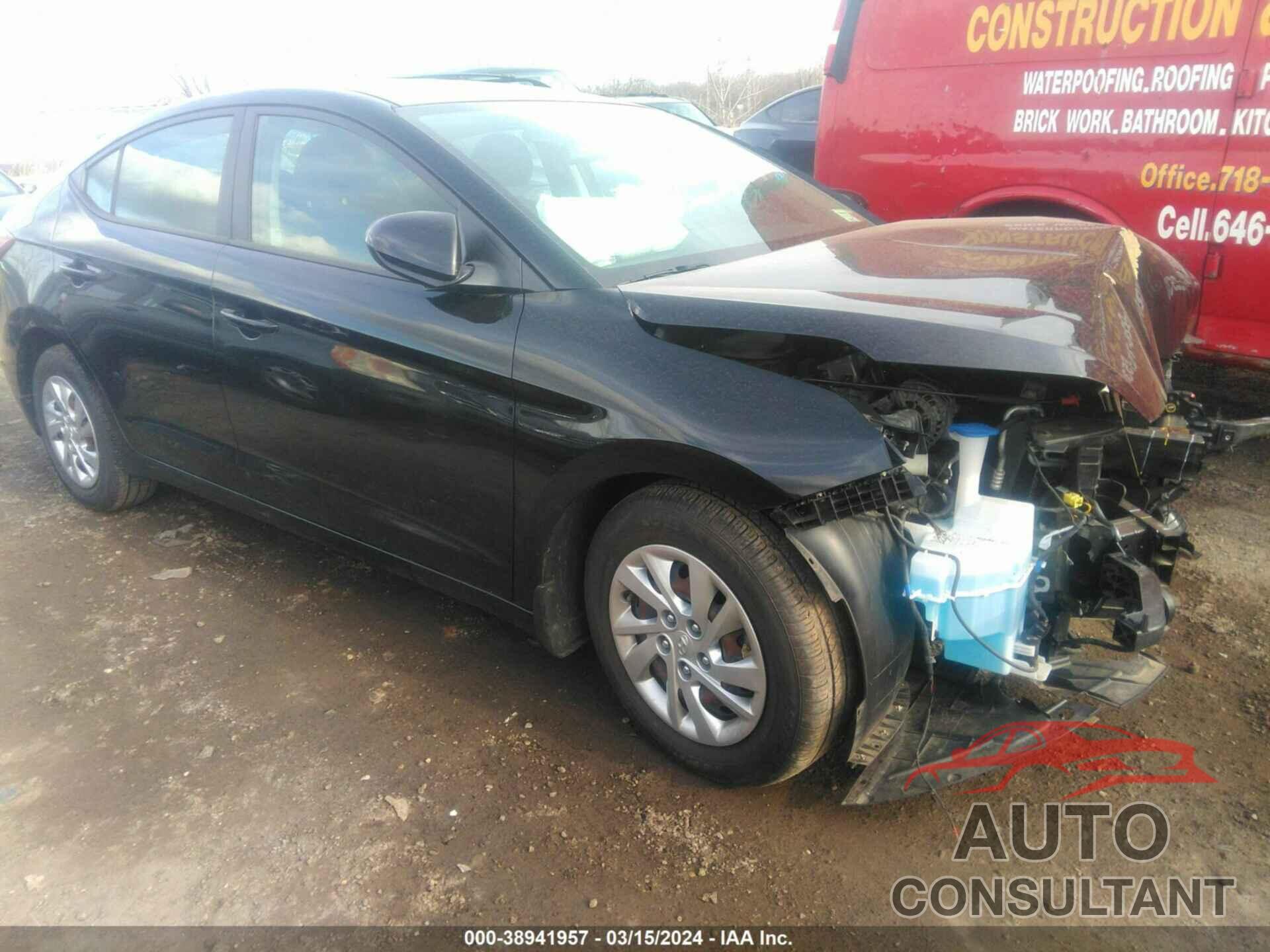 HYUNDAI ELANTRA 2019 - KMHD74LF8KU887679